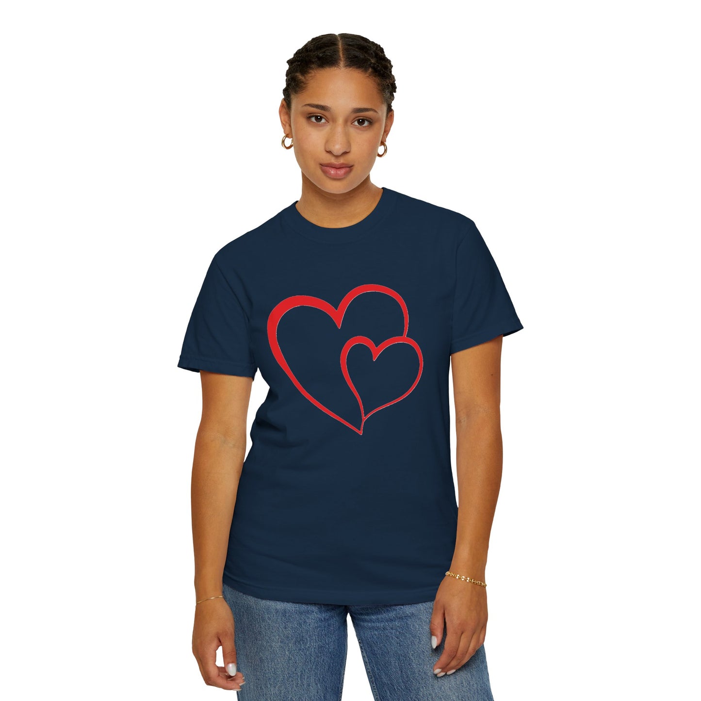 2 hearts T-shirt