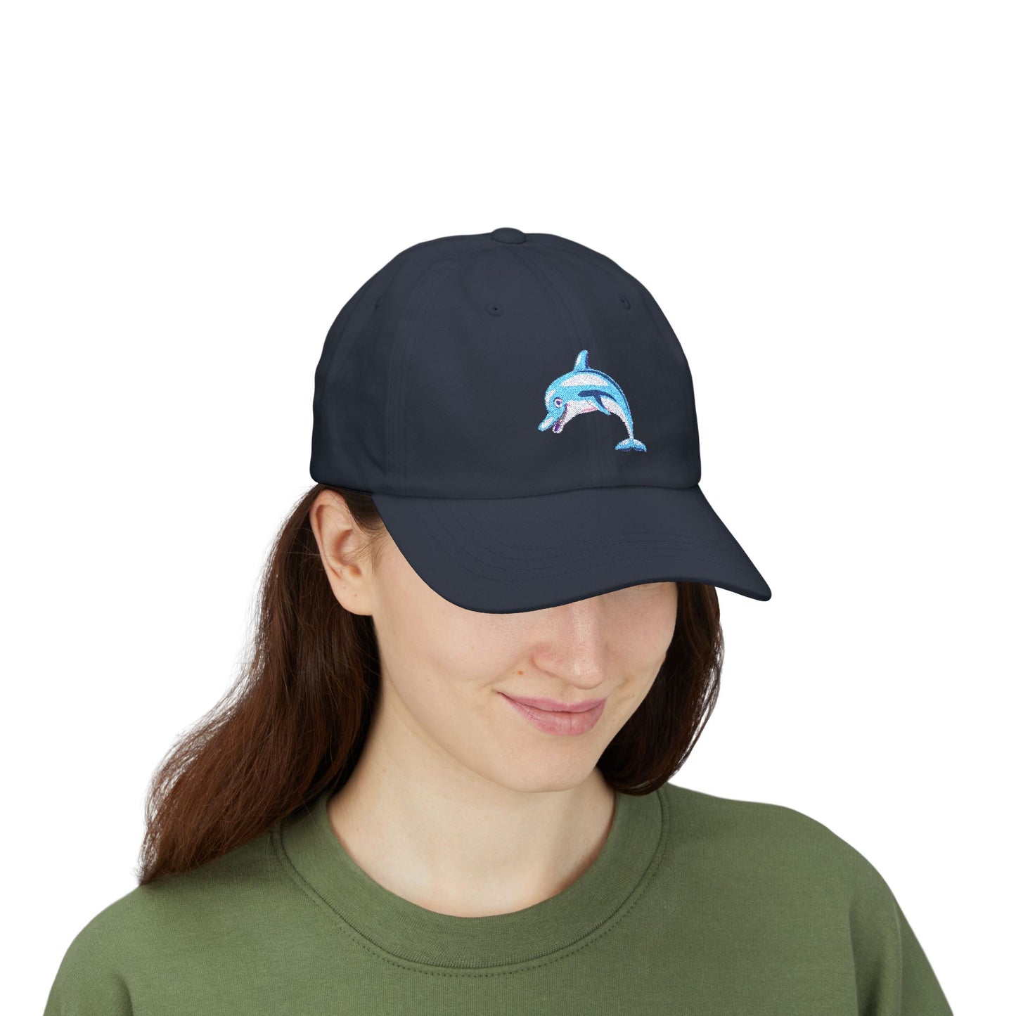 Blue Wave Dolphin Hat