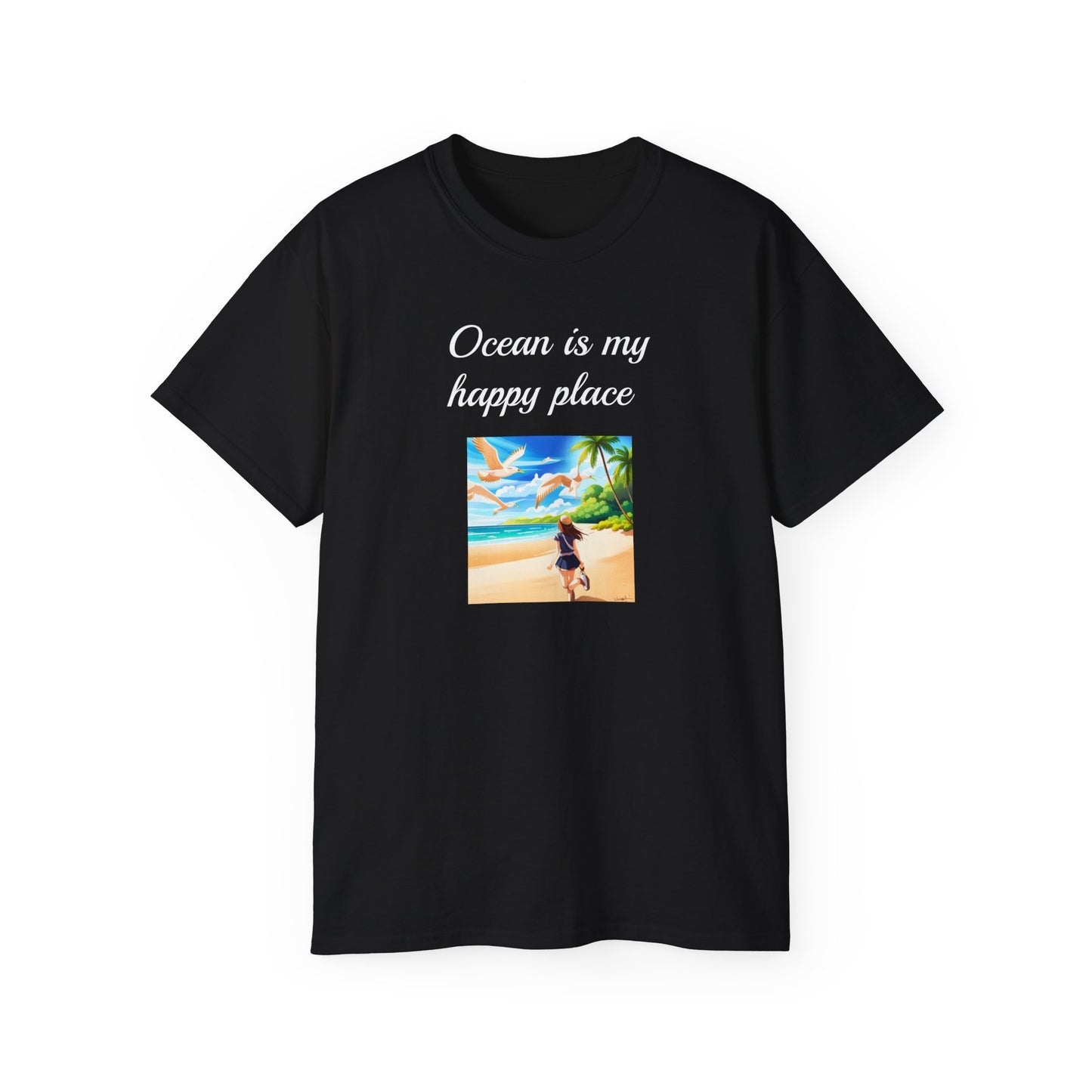 Ocean Vibes Cotton T-shirt