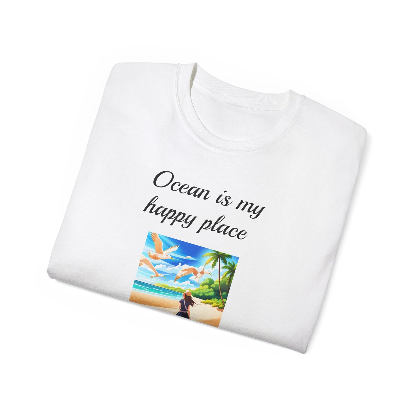 Ocean Vibes Cotton T-shirt