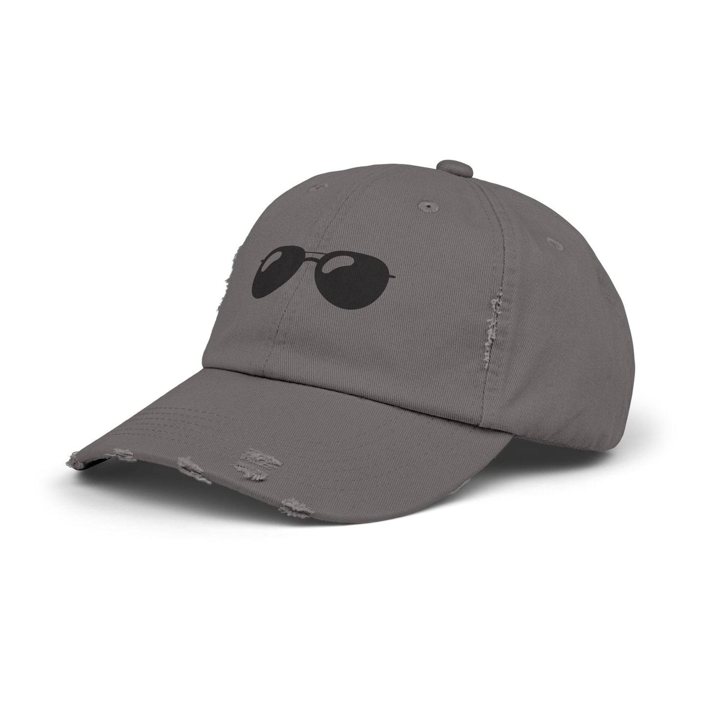 Sassy Shades - Distressed Embroidered Baseball Hat