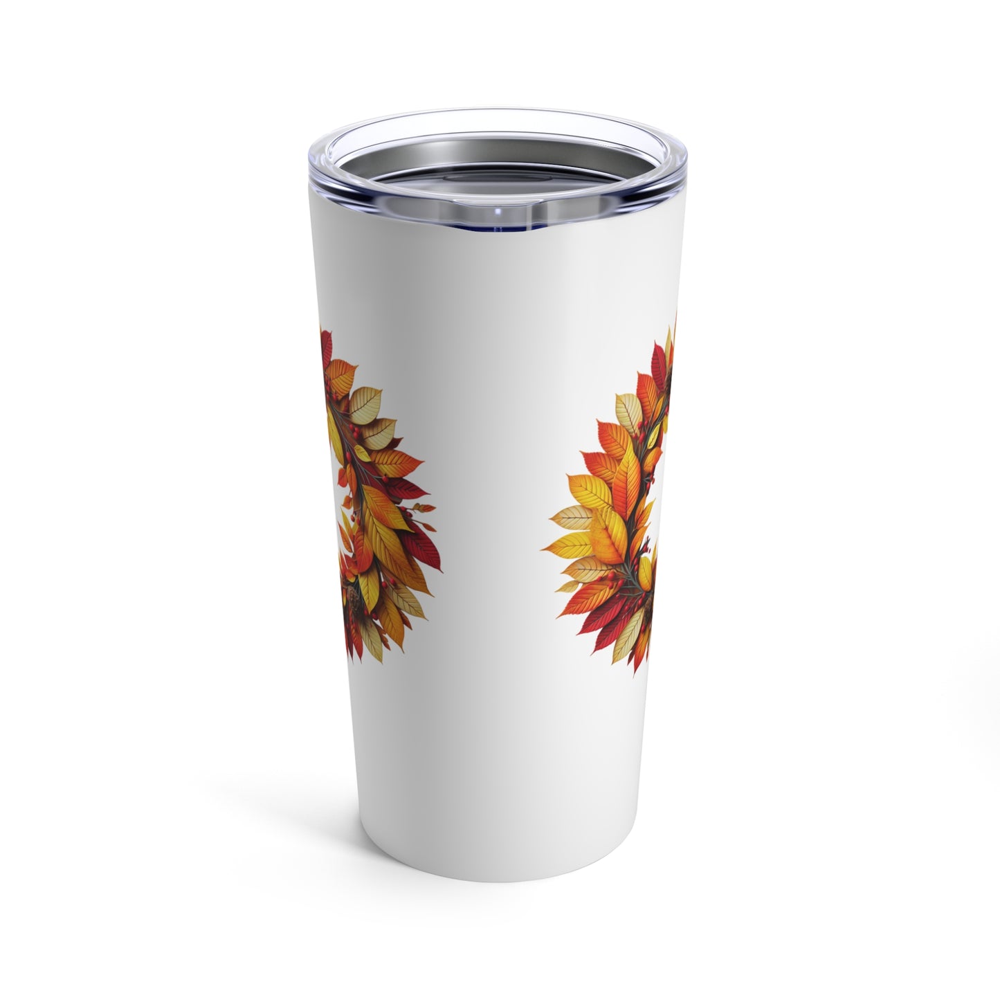 Fall Wreath Tumbler 20oz