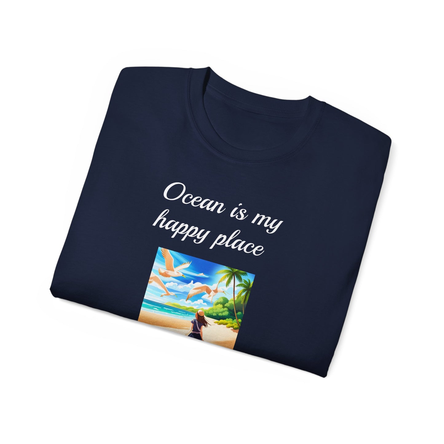 Ocean Vibes Cotton T-shirt