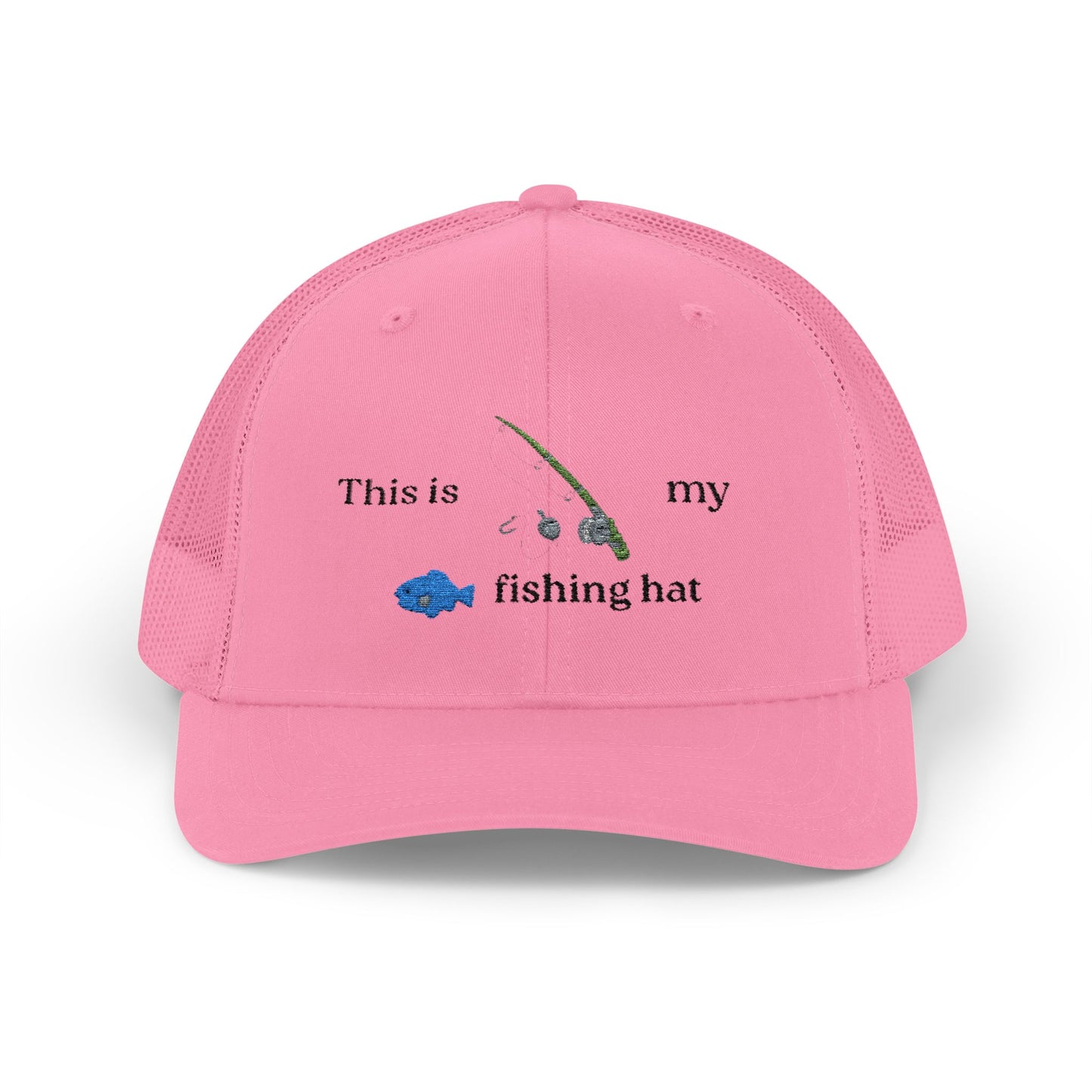 This is my fishing hat - baseball hat