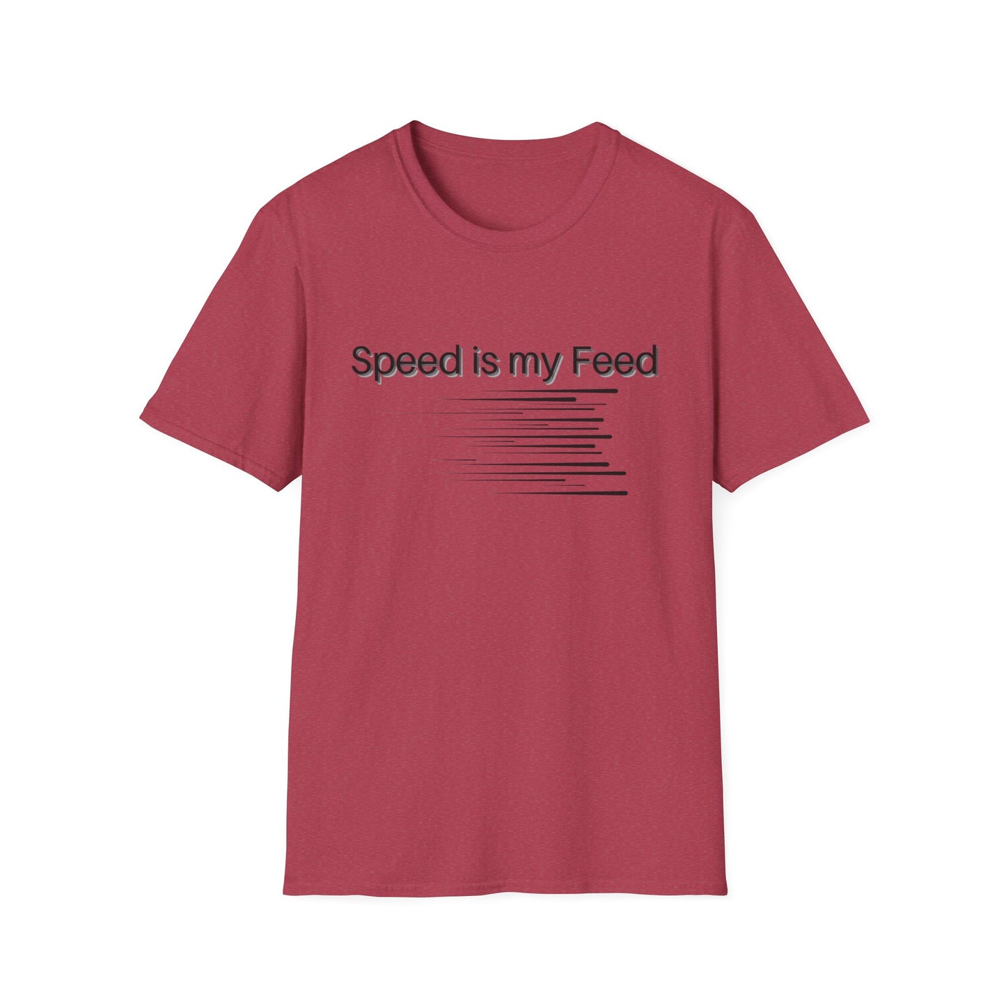 Speed is my Feed - Motion Marks T-shirt
