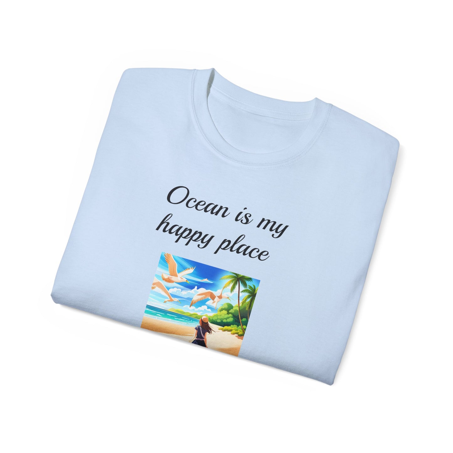 Ocean Vibes Cotton T-shirt