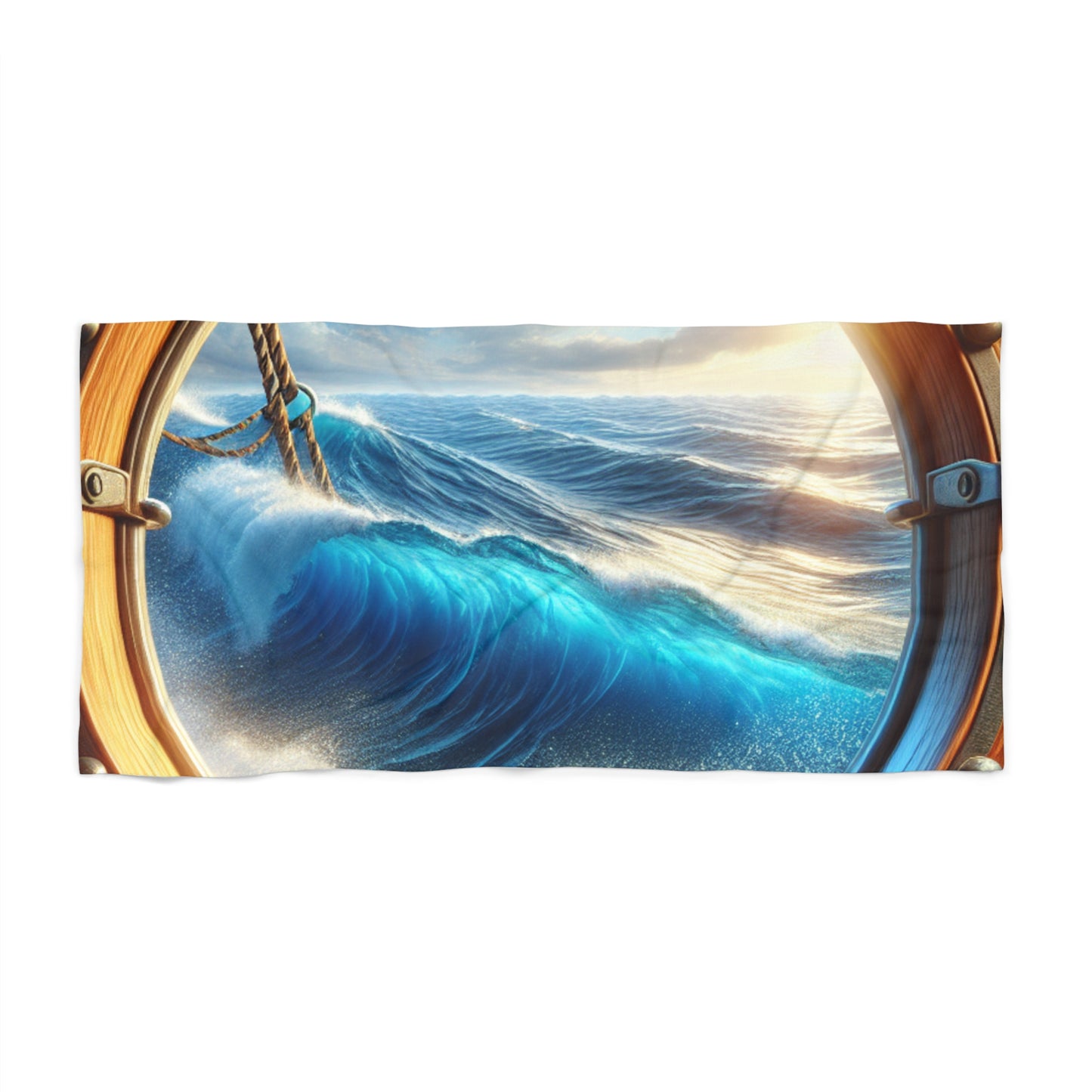 Sea Window Beach Towel
