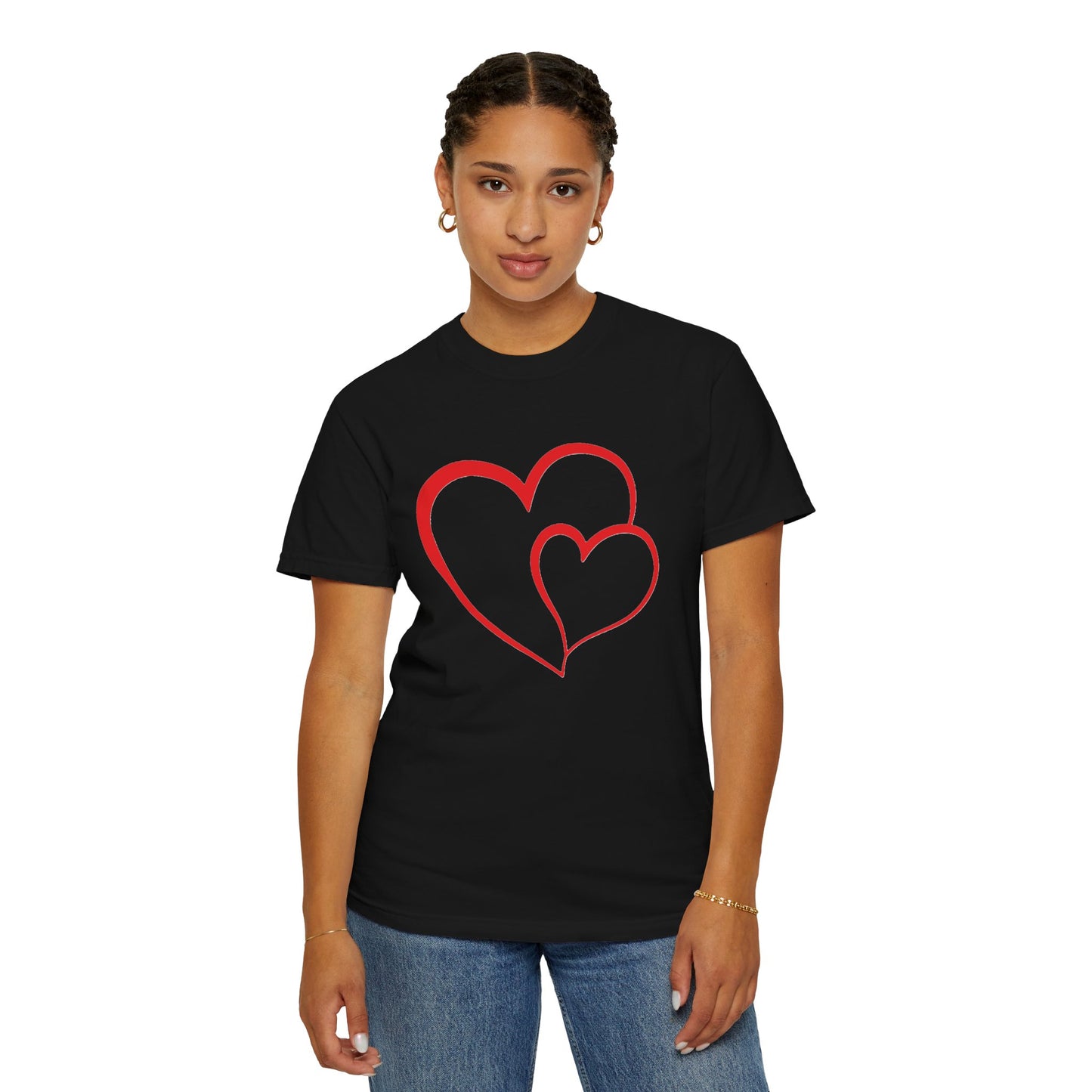 2 hearts T-shirt