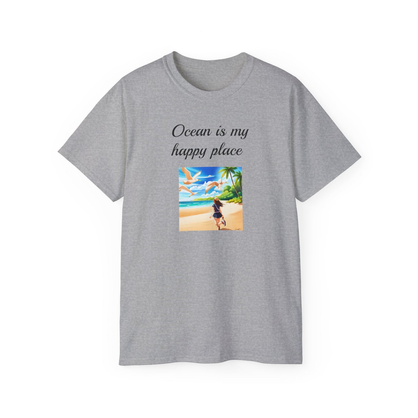 Ocean Vibes Cotton T-shirt