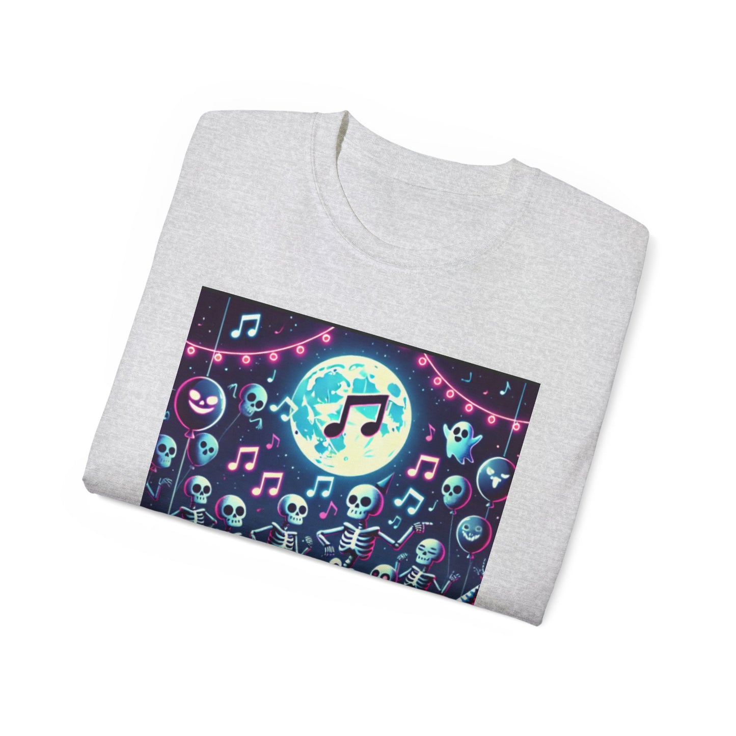 Spooky Halloween Skeleton Dance Party T-shirt