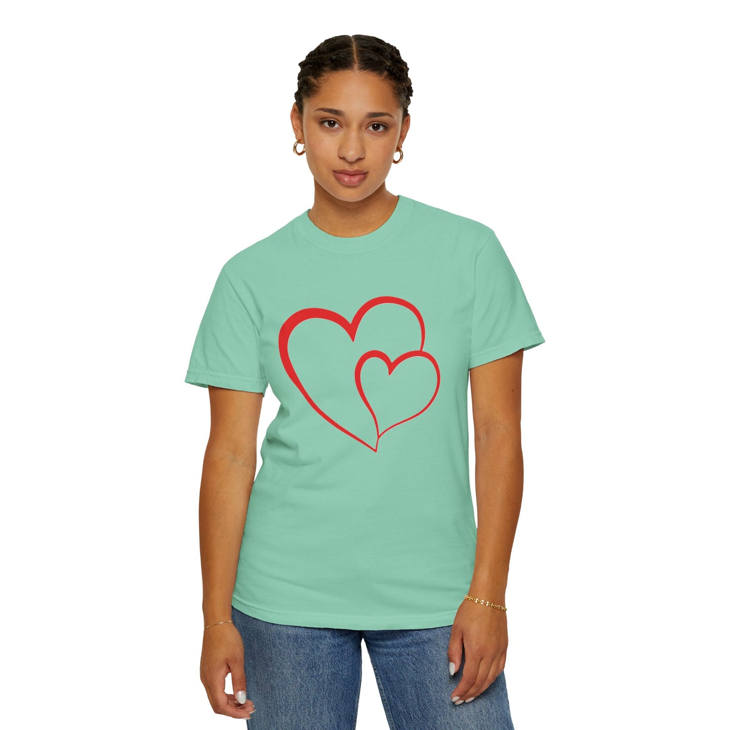 2 hearts T-shirt