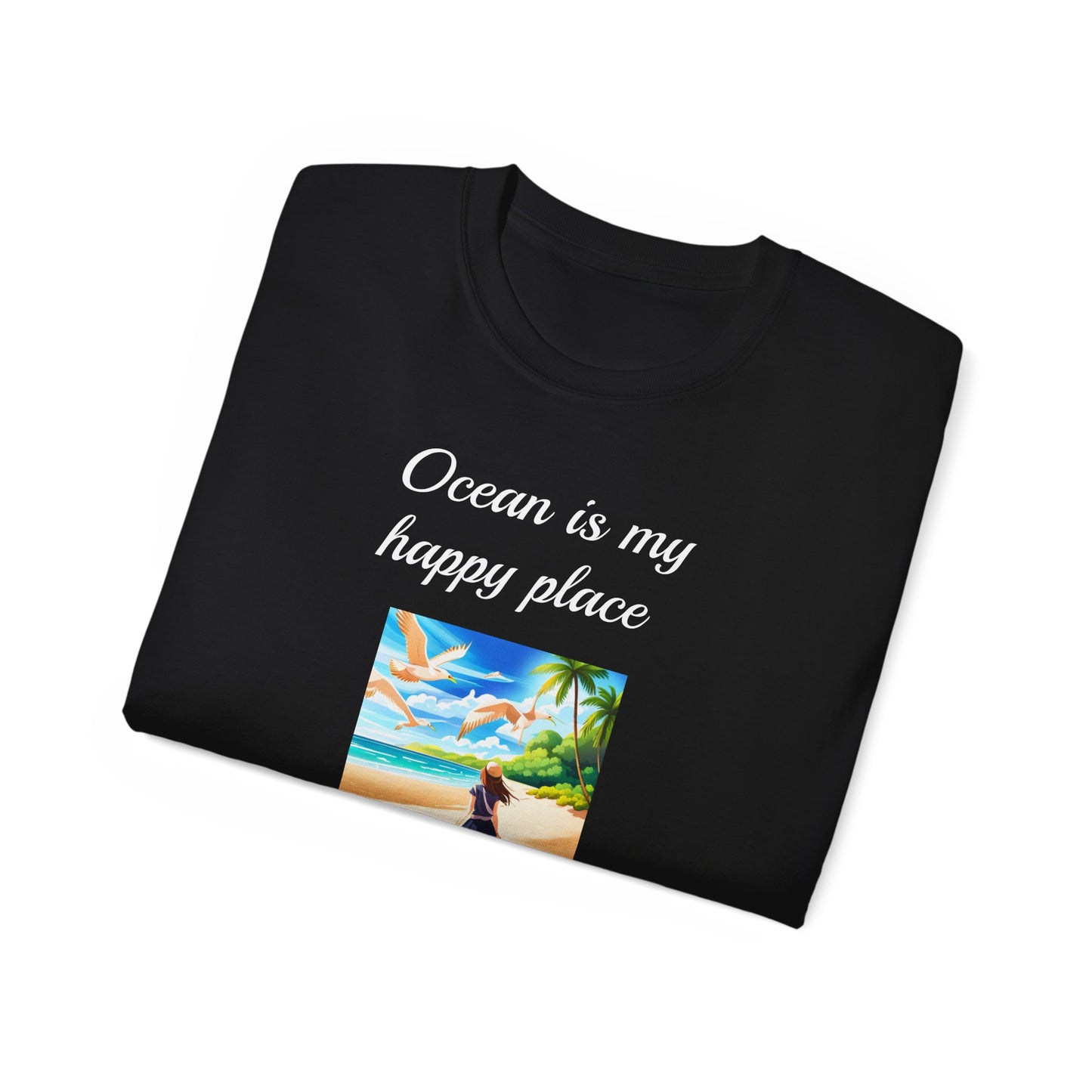 Ocean Vibes Cotton T-shirt