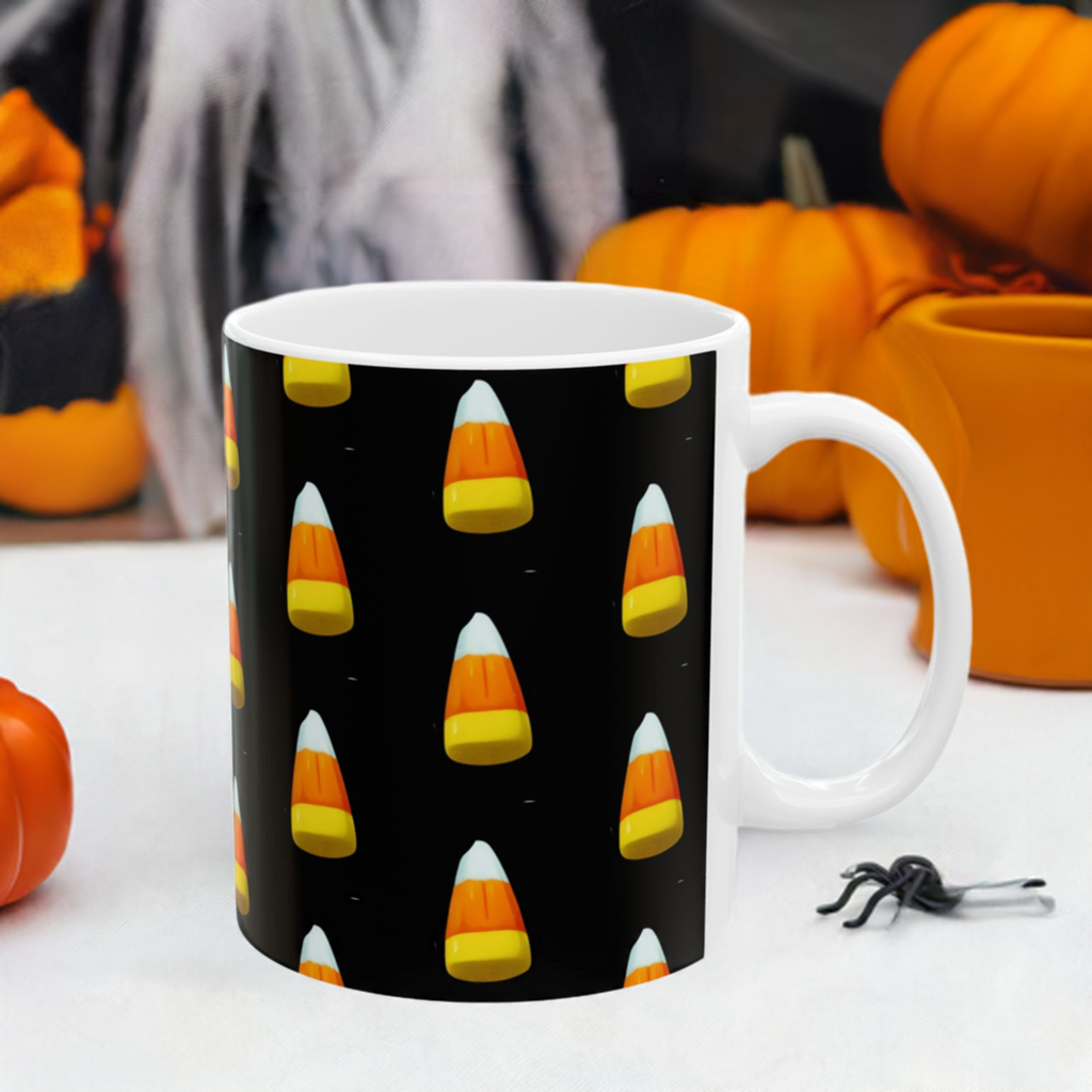 Candy Corn Delight Mug, (11oz, 15oz)
