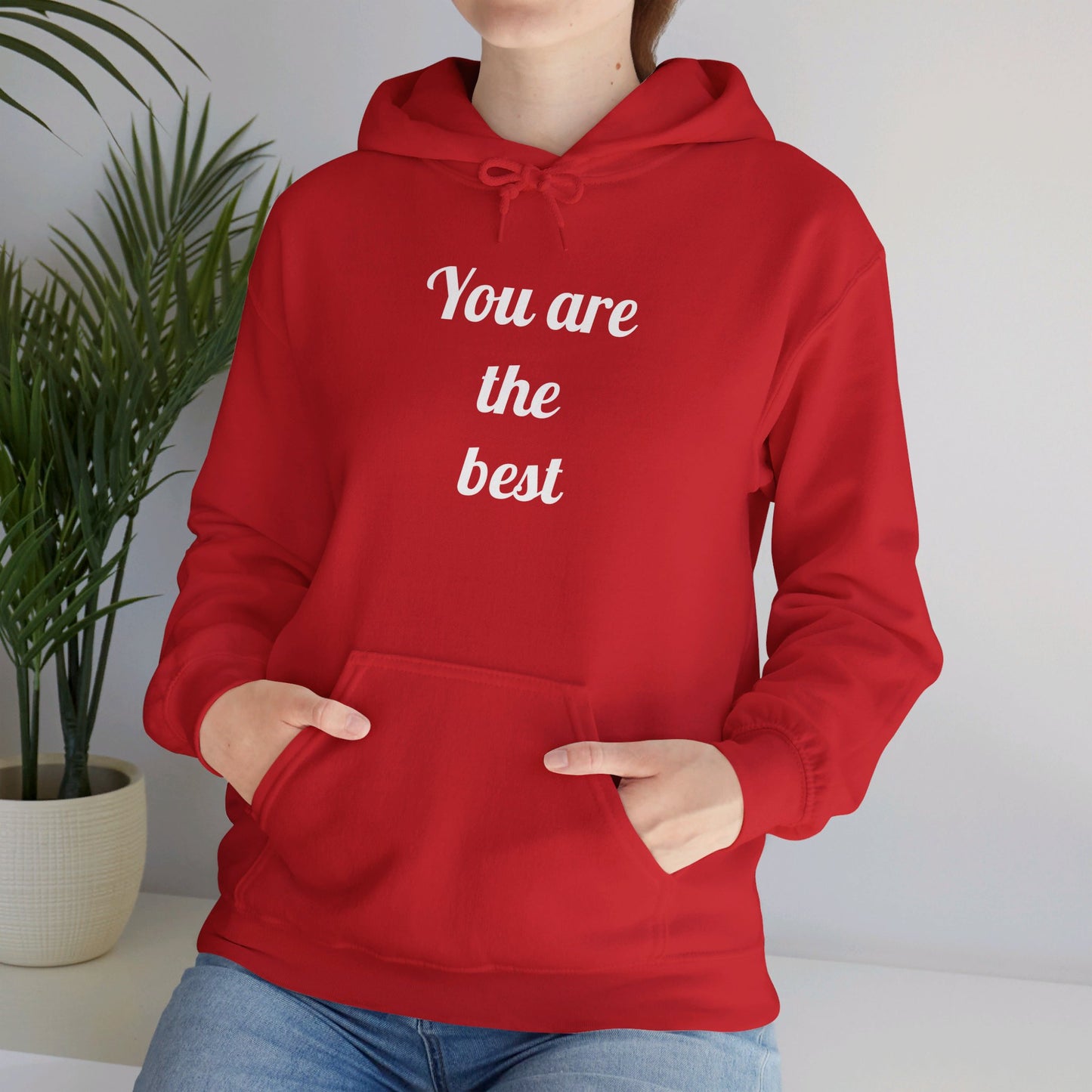 You Are The Best Hooded Sweatshirt