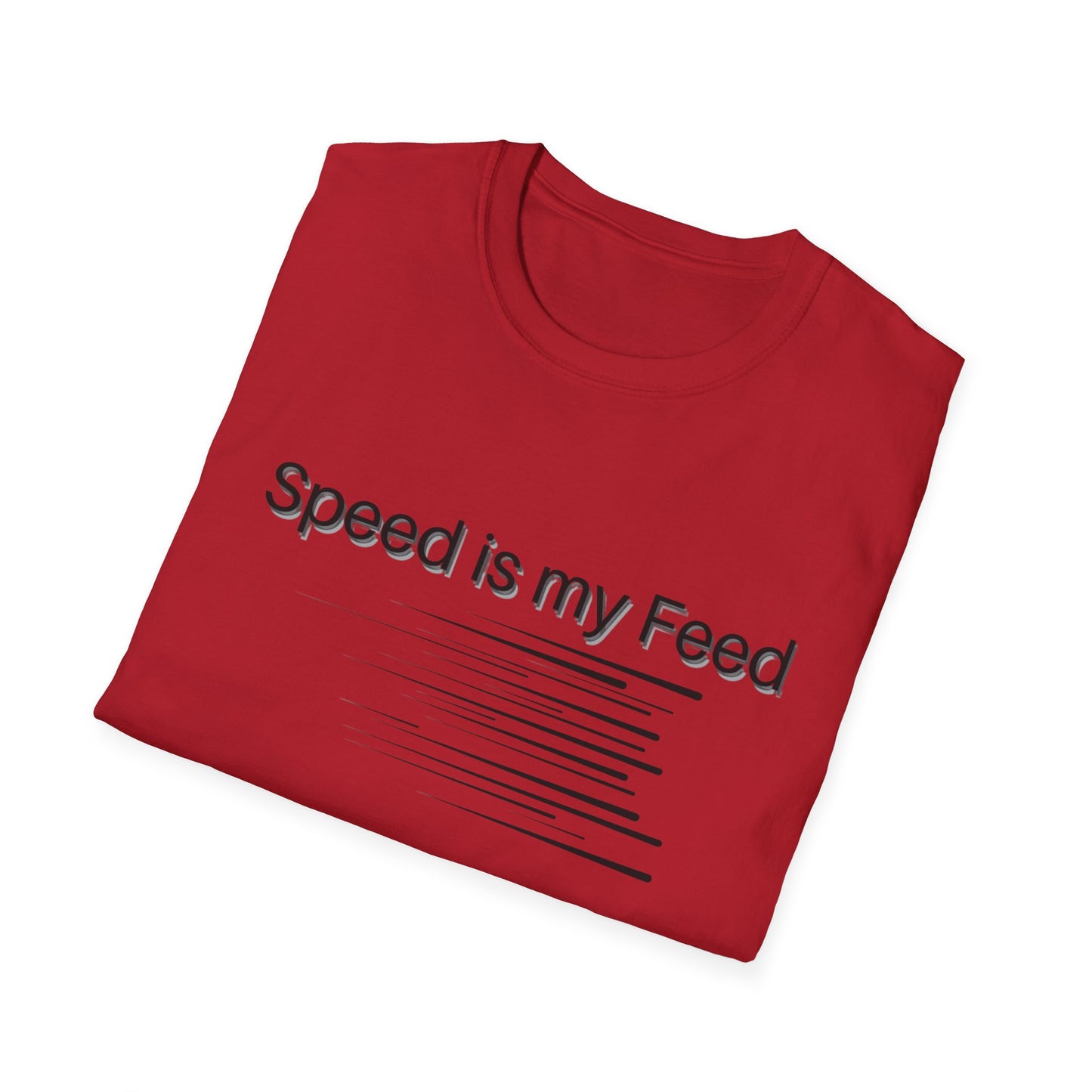 Speed is my Feed - Motion Marks T-shirt