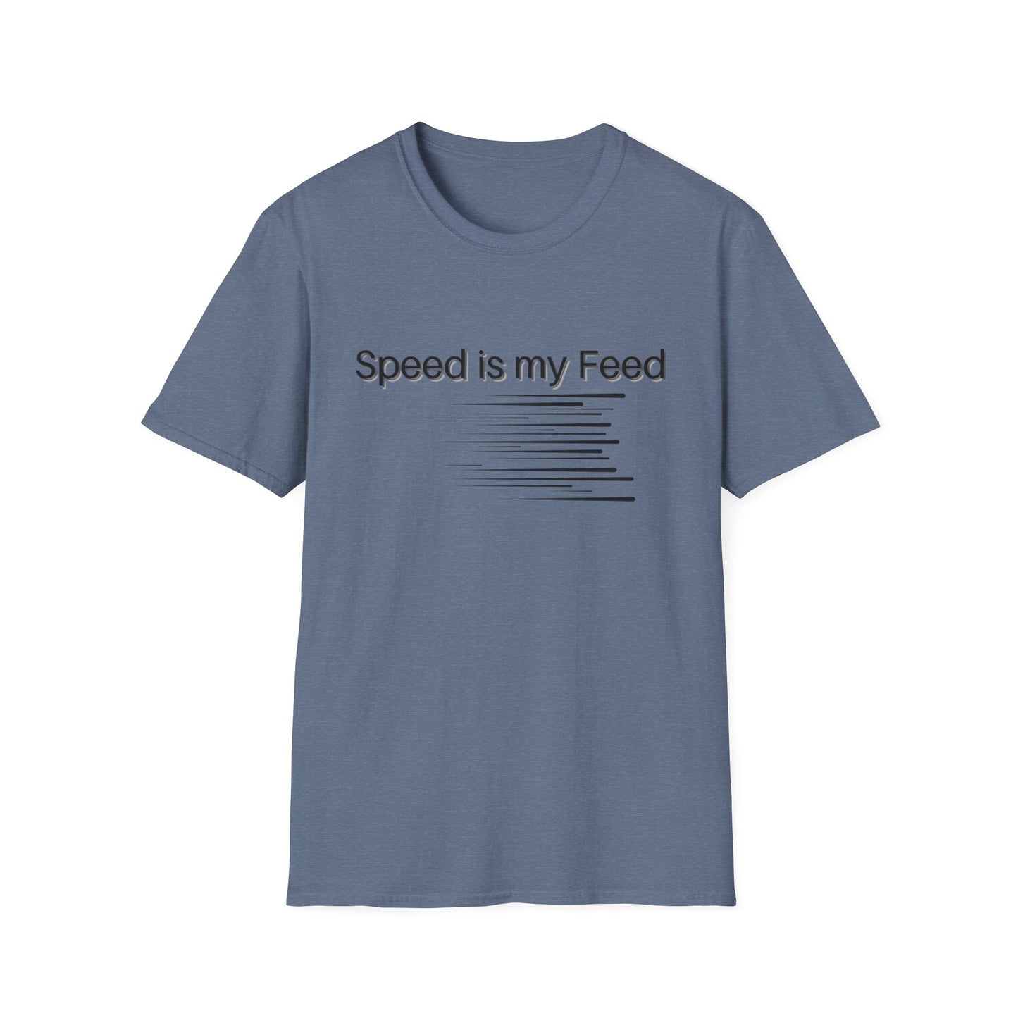 Speed is my Feed - Motion Marks T-shirt