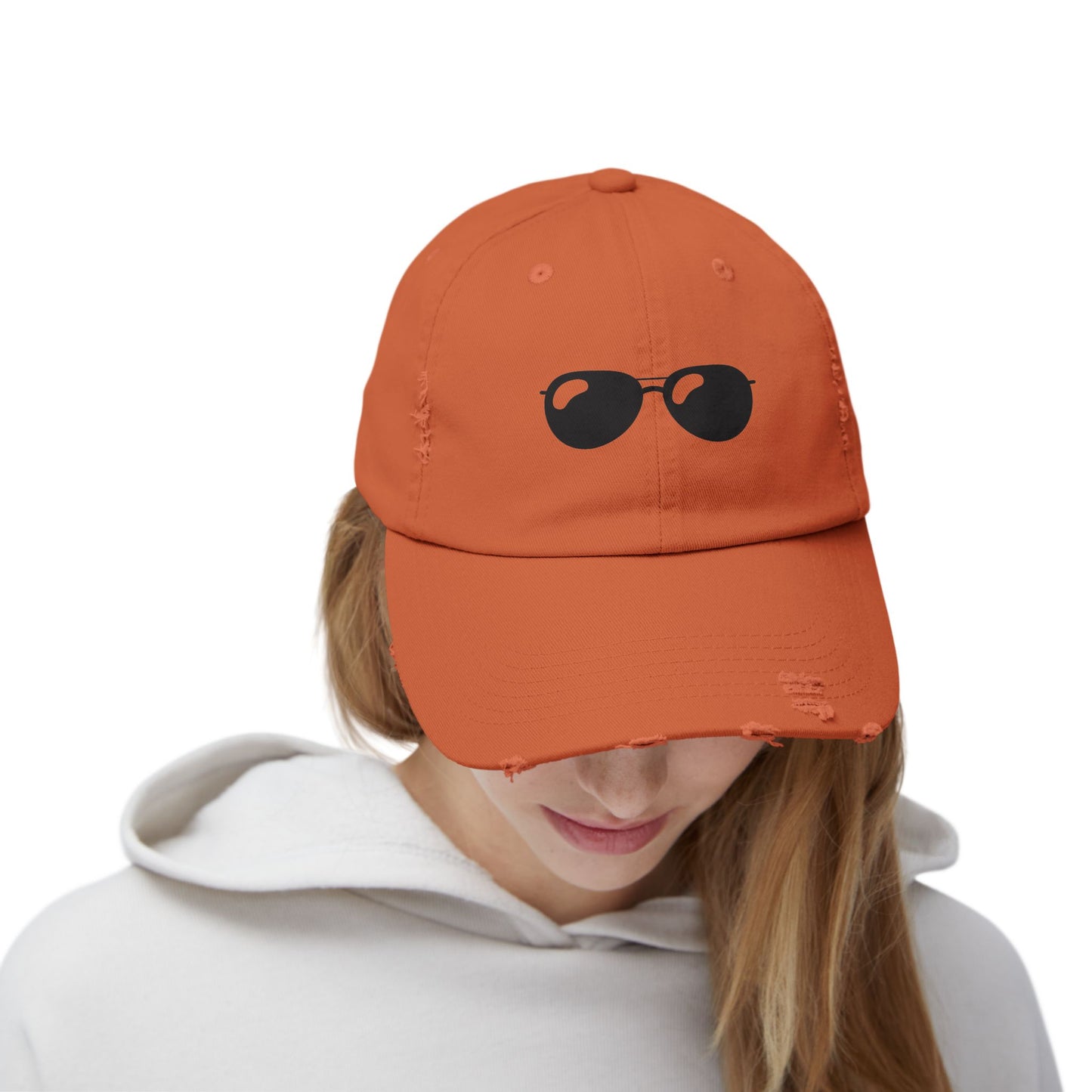 Sassy Shades - Distressed Embroidered Baseball Hat