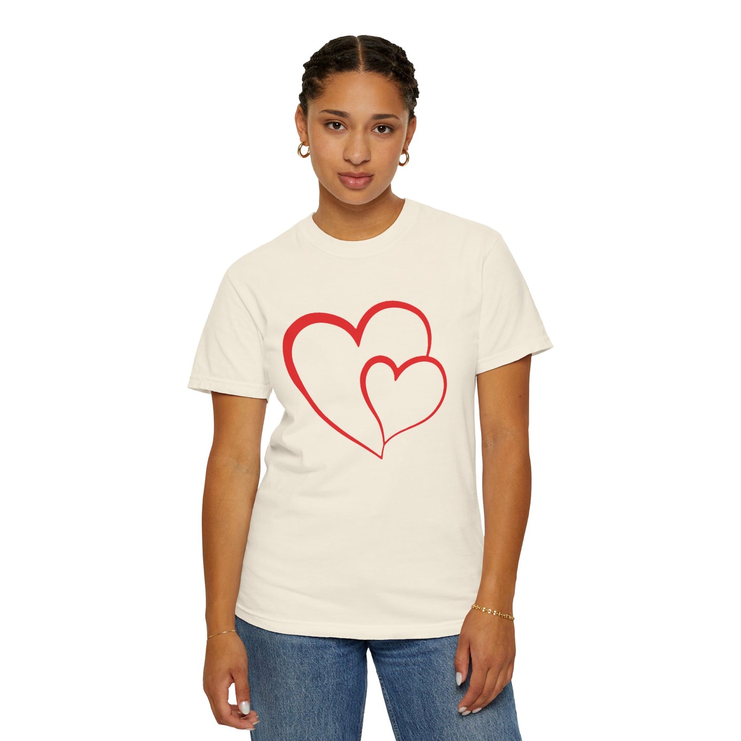 2 hearts T-shirt