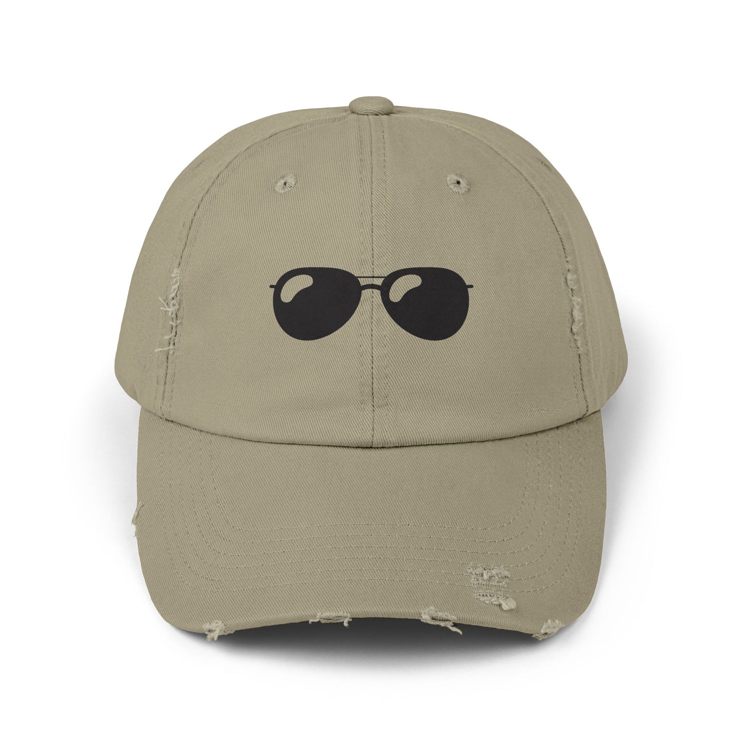 Sassy Shades - Distressed Embroidered Baseball Hat