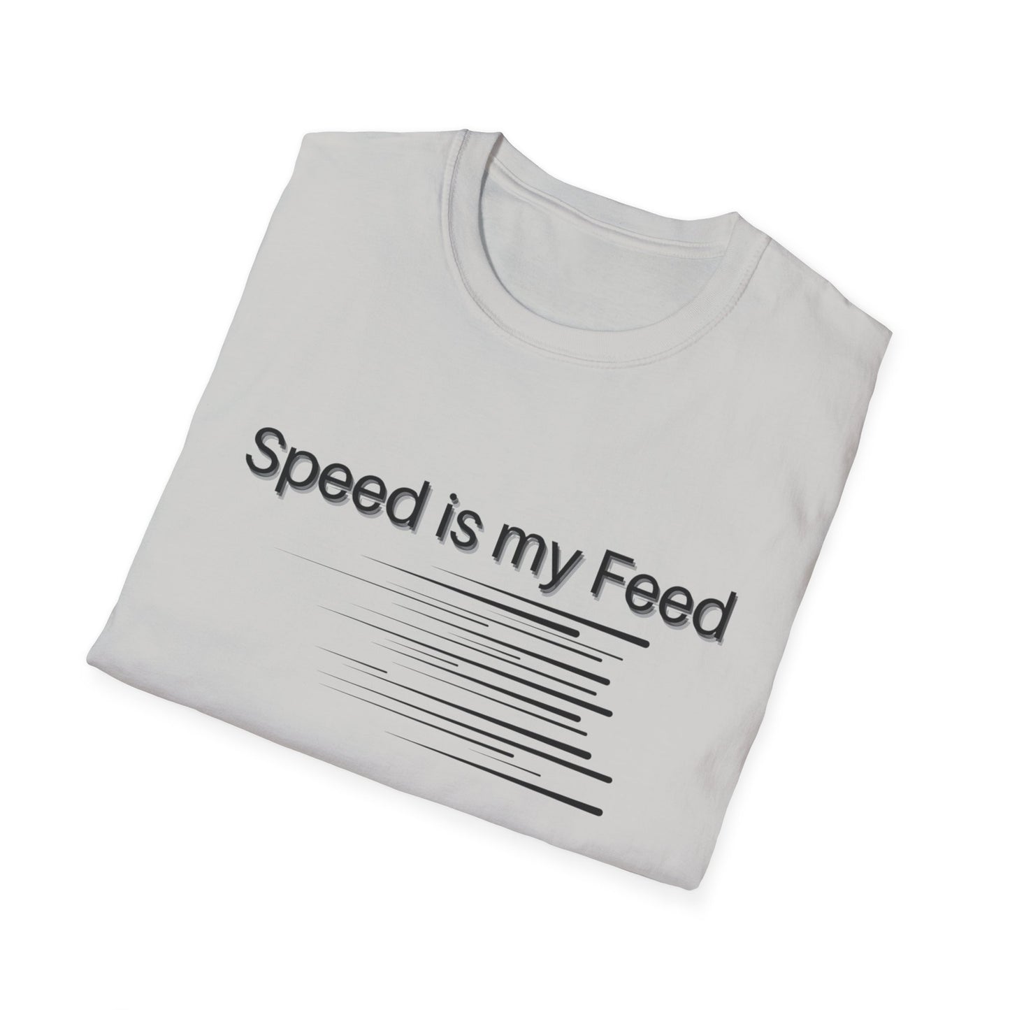 Speed is my Feed - Motion Marks T-shirt