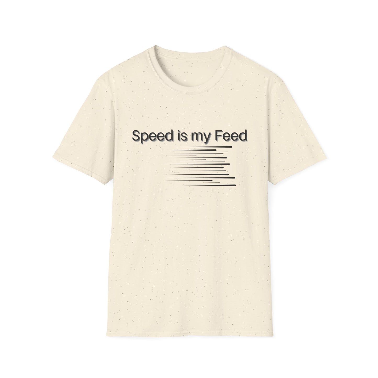 Speed is my Feed - Motion Marks T-shirt