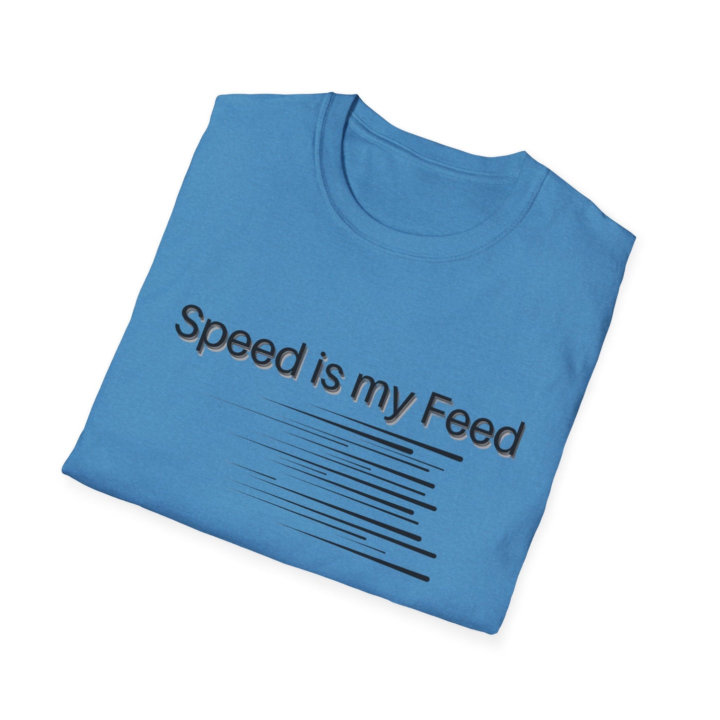Speed is my Feed - Motion Marks T-shirt