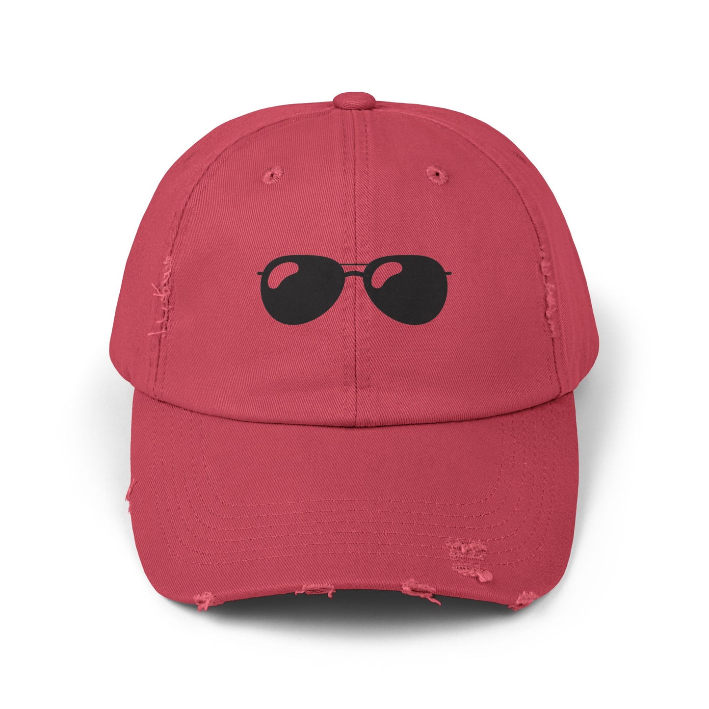 Sassy Shades - Distressed Embroidered Baseball Hat