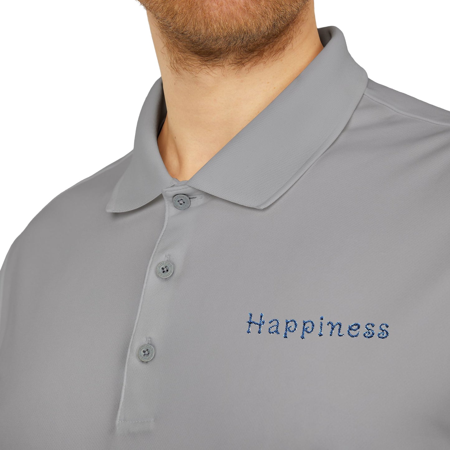 Customized Adidas Performance Polo - Happiness