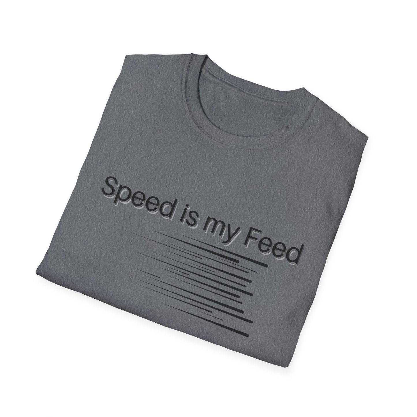Speed is my Feed - Motion Marks T-shirt