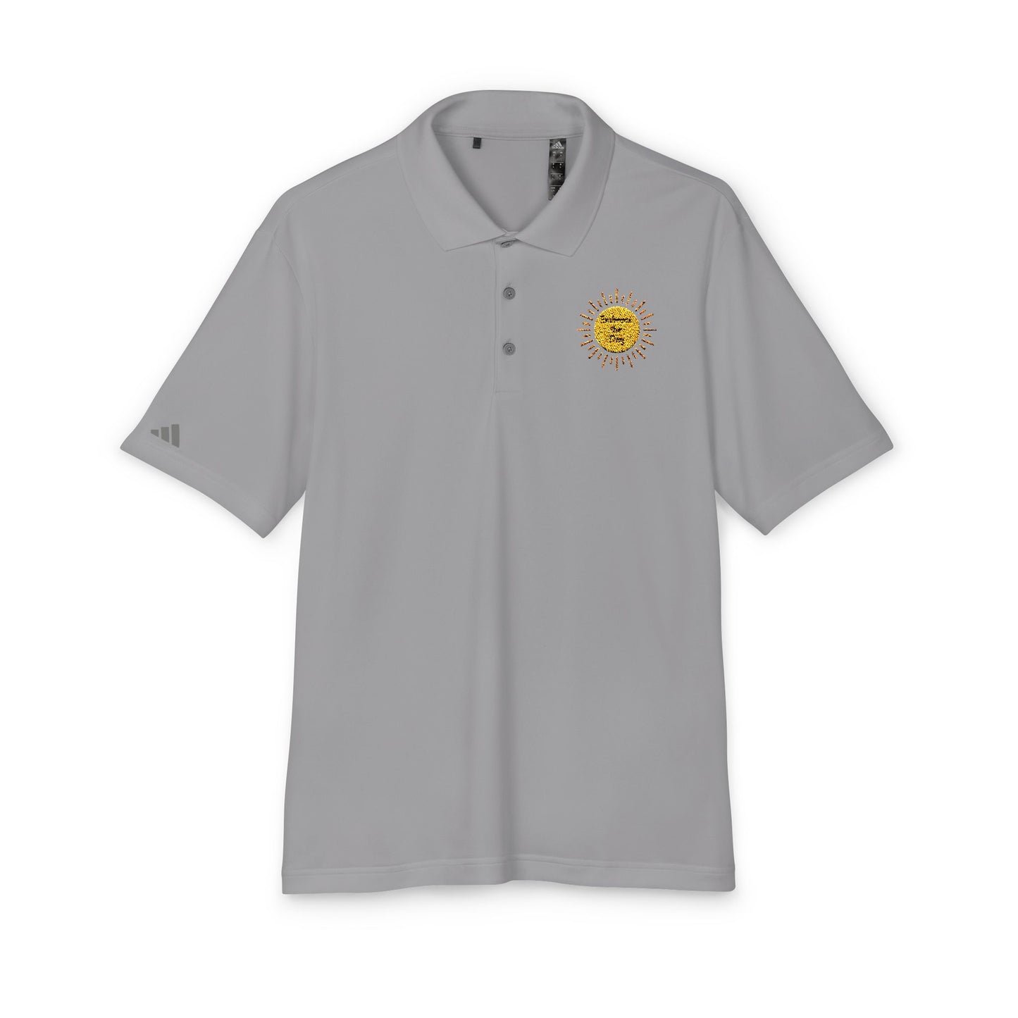 Custom adidas® Unisex Performance Polo - Embrace the Day