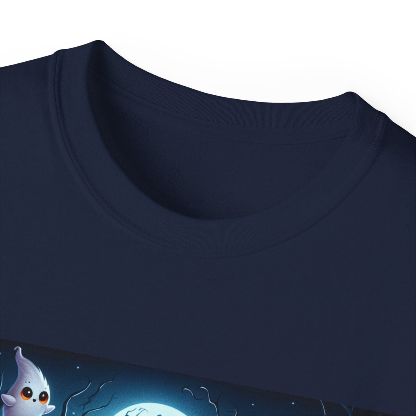 Moonlight Ghosts and Pumpkins Tee