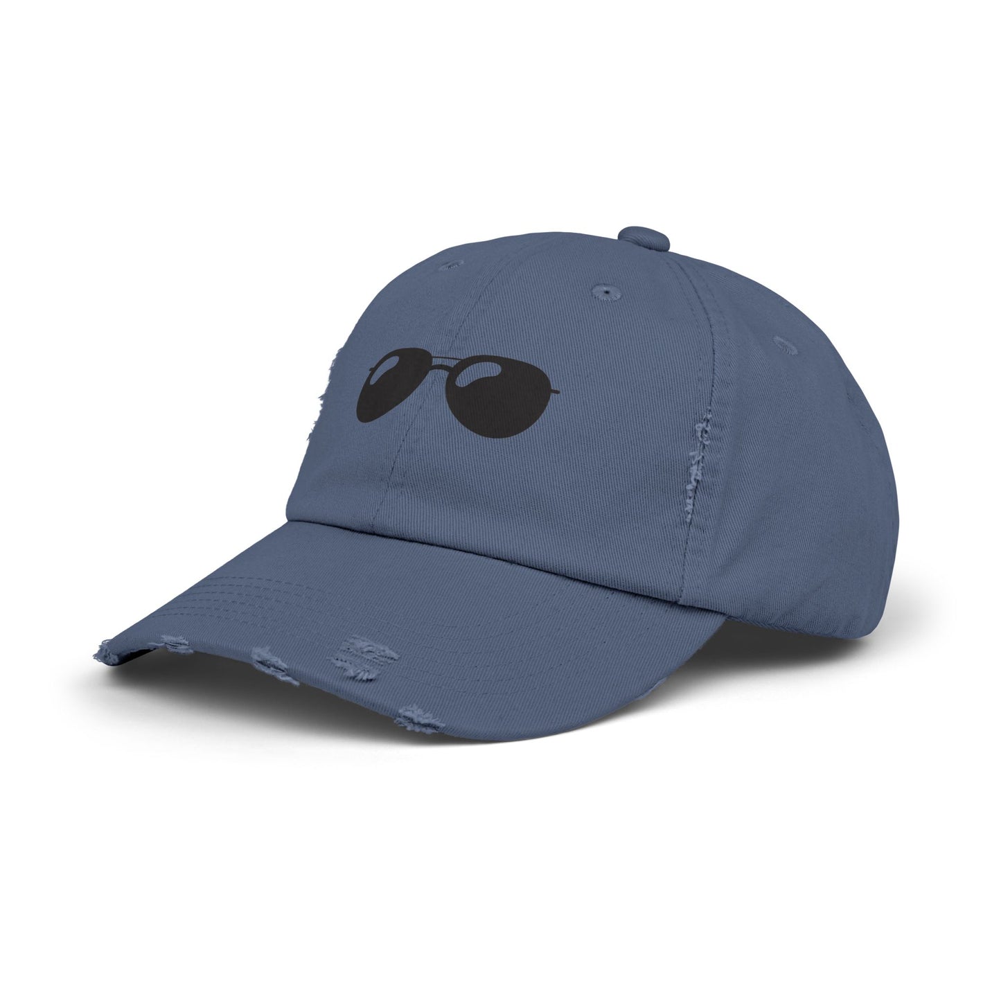 Sassy Shades - Distressed Embroidered Baseball Hat