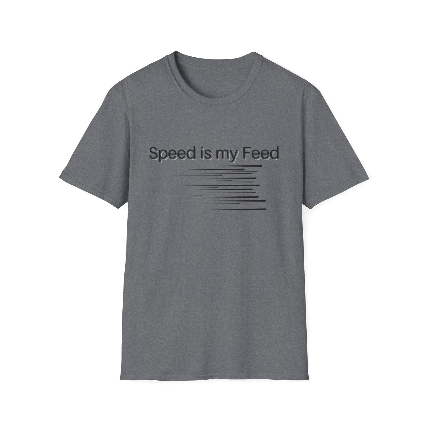 Speed is my Feed - Motion Marks T-shirt