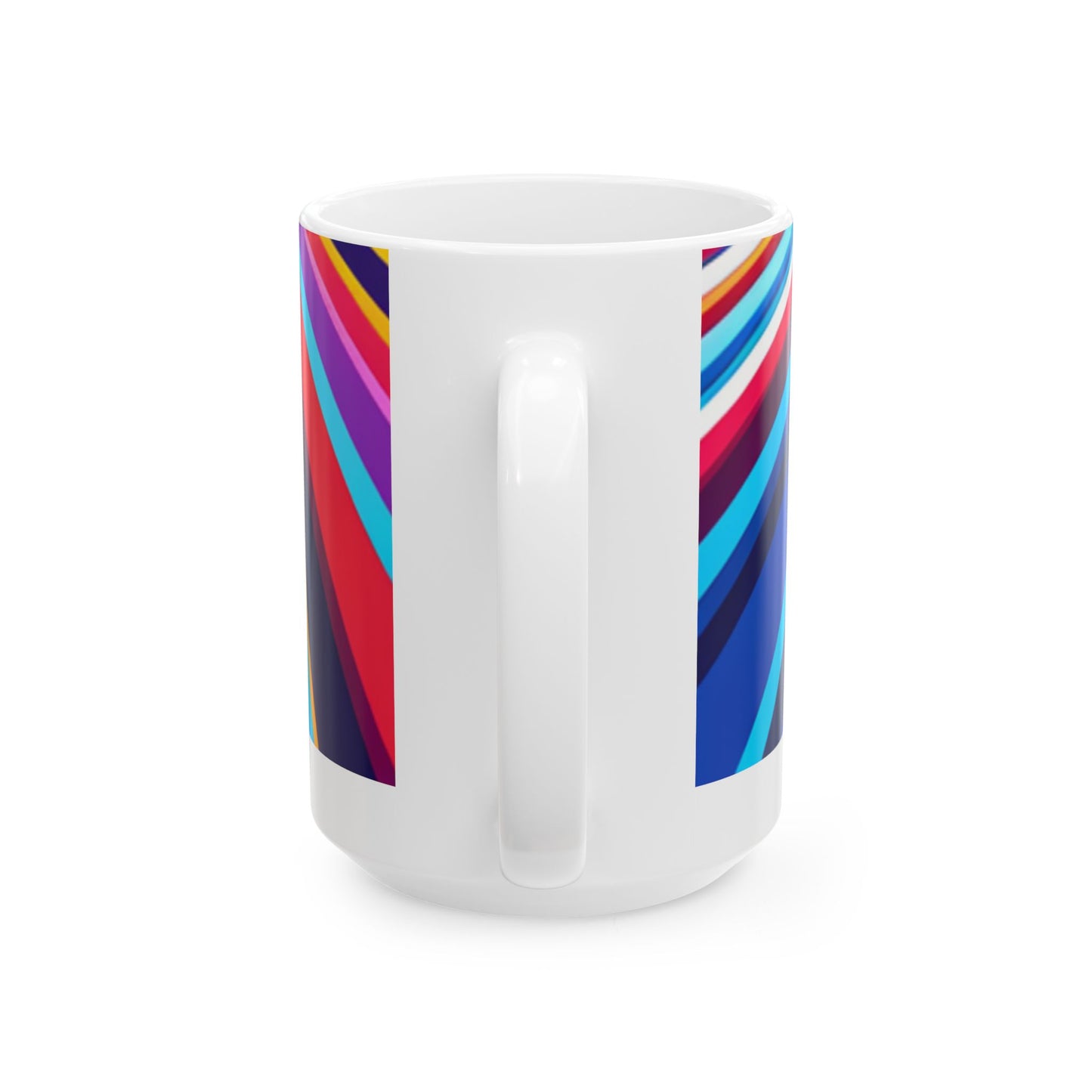 Colors of the Highway Ceramic Mug, (11oz, 15oz)