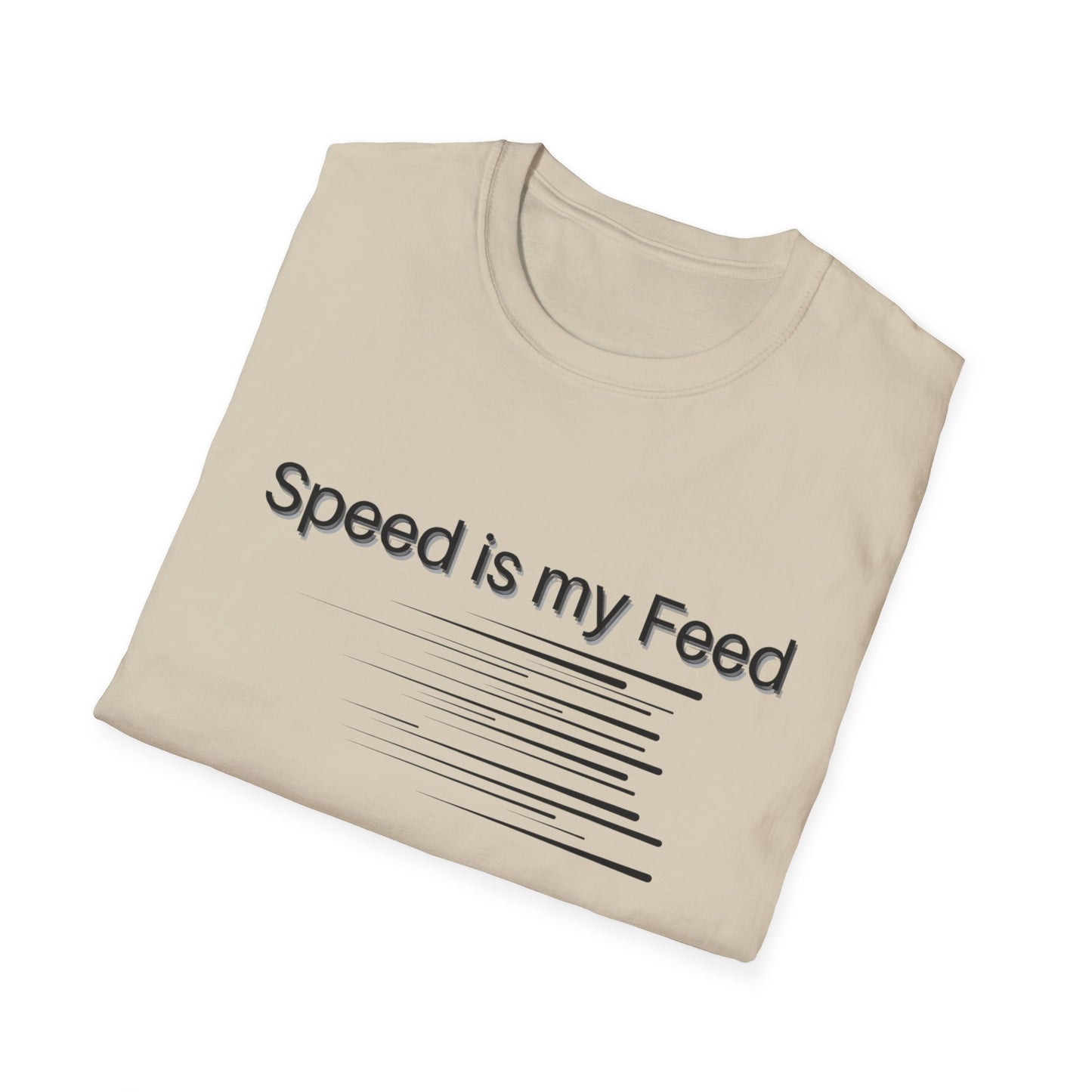 Speed is my Feed - Motion Marks T-shirt