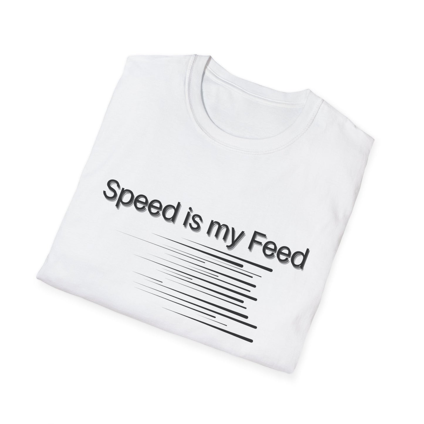 Speed is my Feed - Motion Marks T-shirt