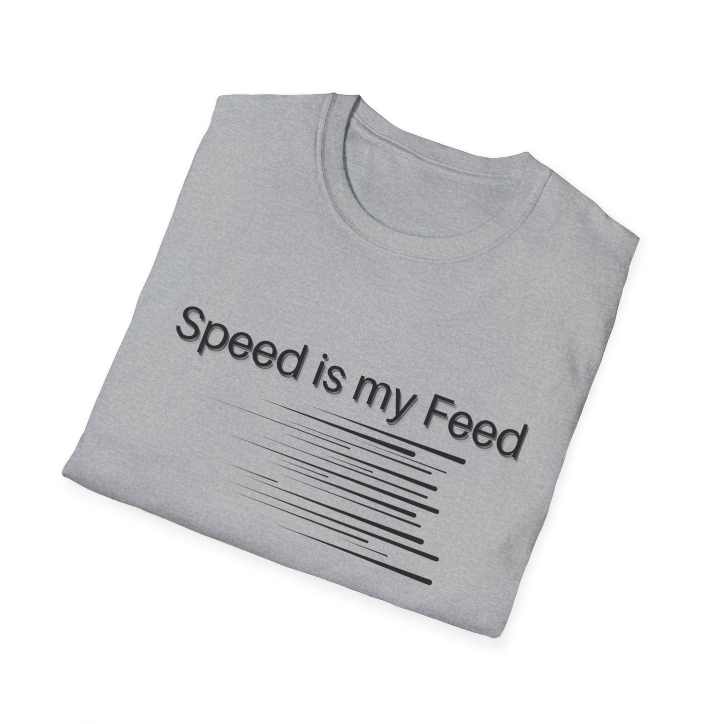 Speed is my Feed - Motion Marks T-shirt