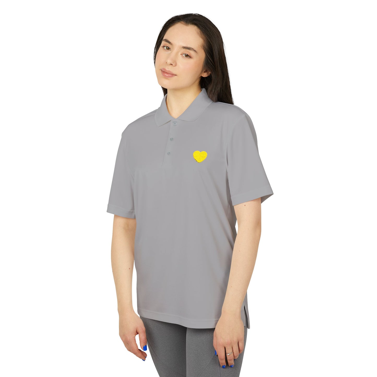 Golden Heart Performance Polo Tee