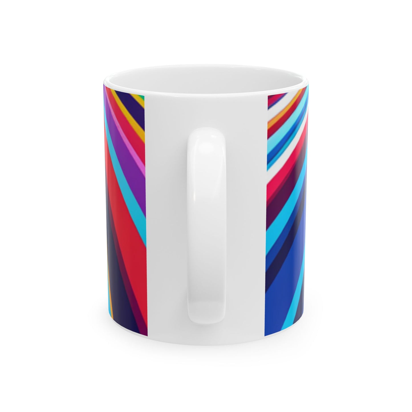 Colors of the Highway Ceramic Mug, (11oz, 15oz)