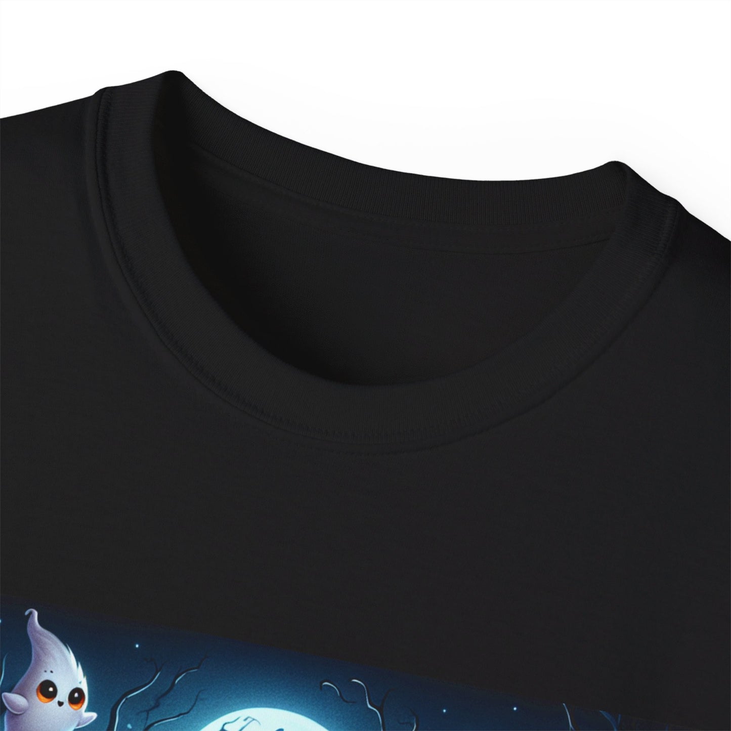Moonlight Ghosts and Pumpkins Tee