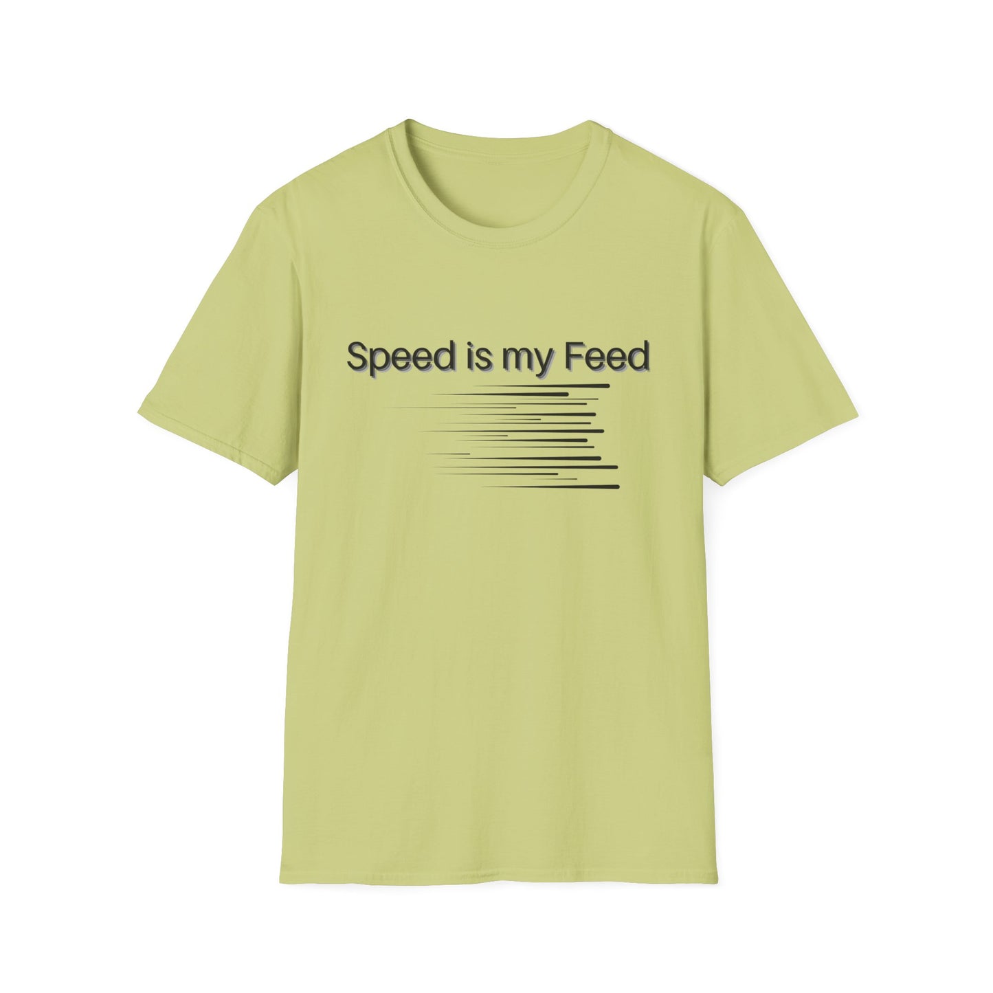 Speed is my Feed - Motion Marks T-shirt