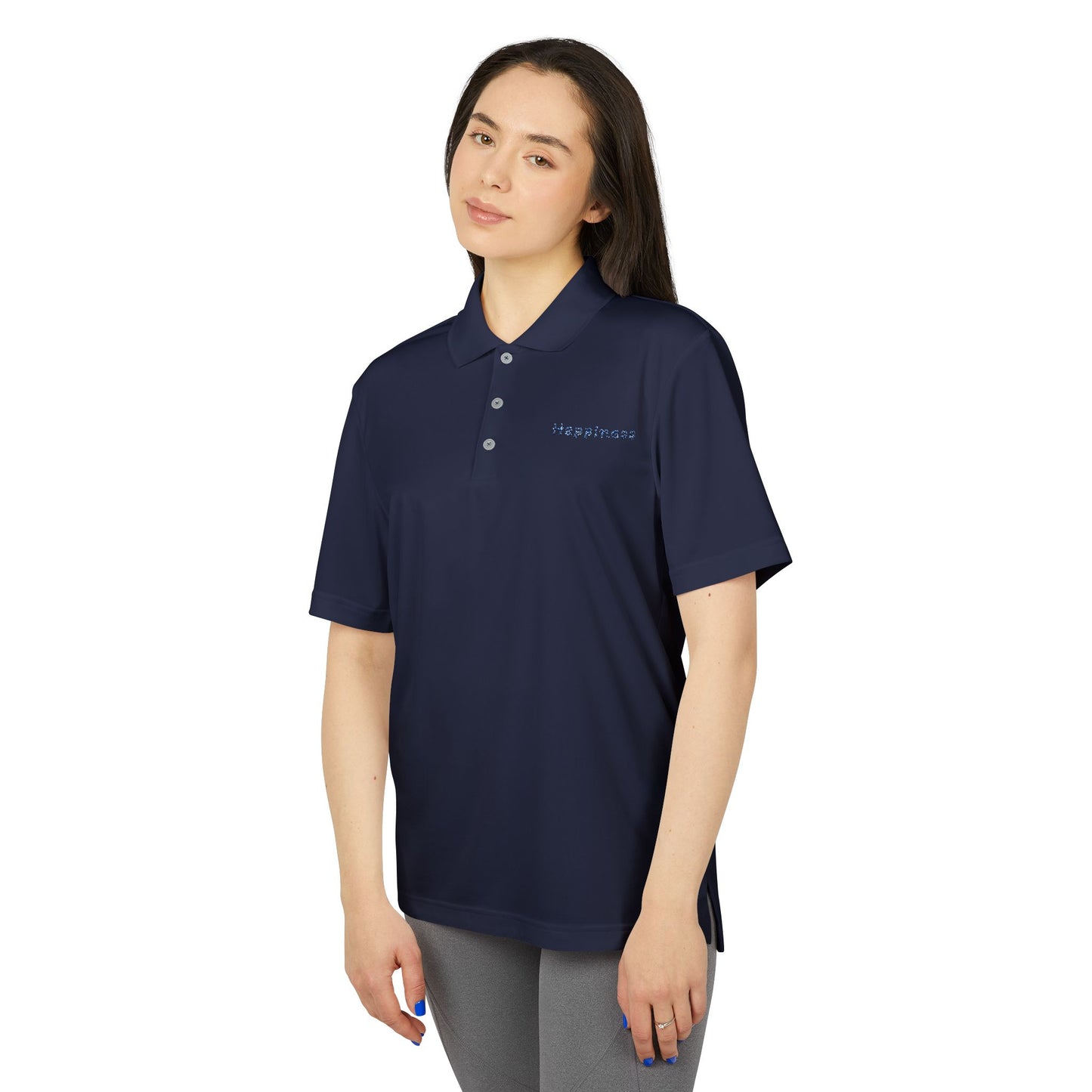 Customized Adidas Performance Polo - Happiness