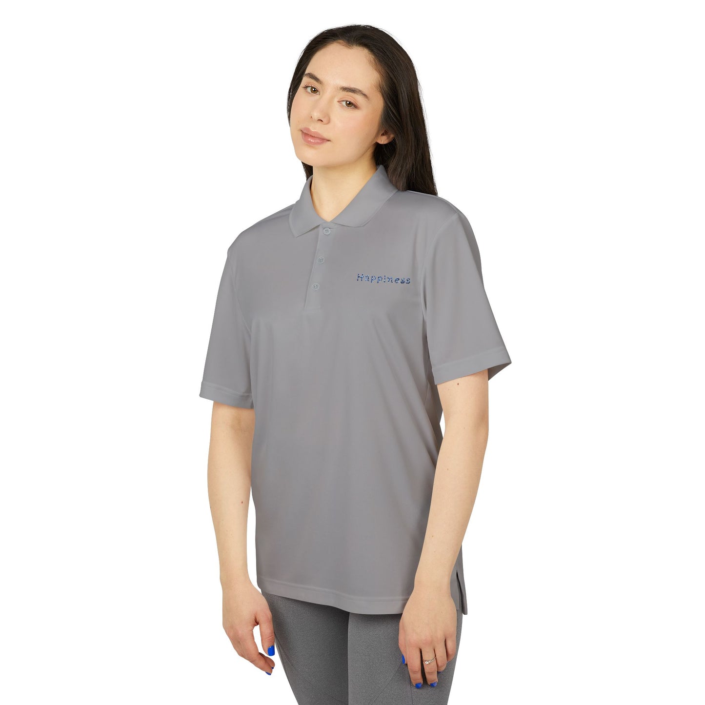 Customized Adidas Performance Polo - Happiness