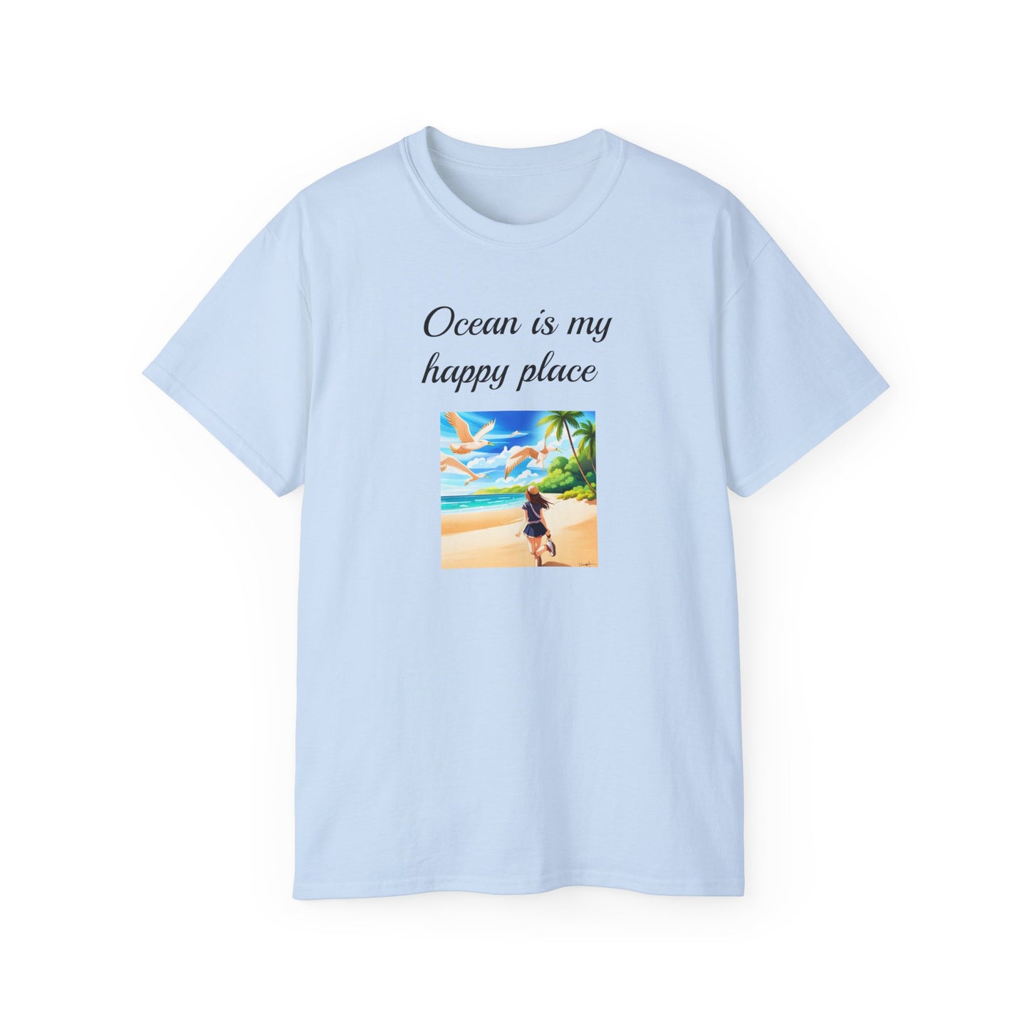 Ocean Vibes Cotton T-shirt