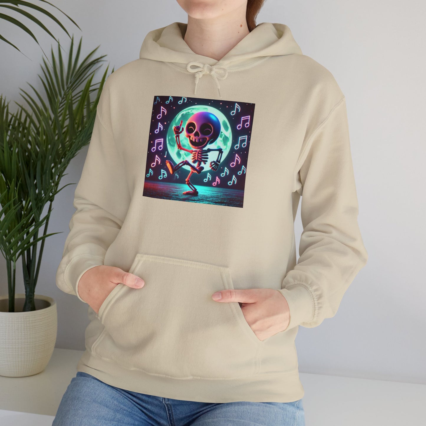 Moonlight Boogie Skeleton Hoodie