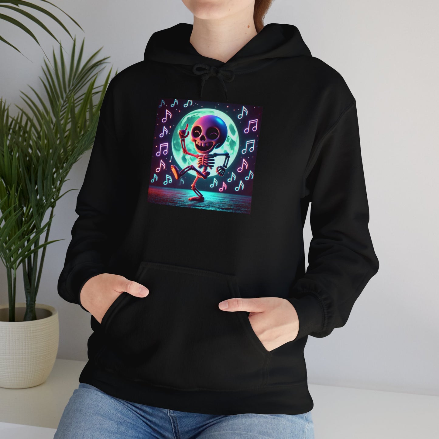 Moonlight Boogie Skeleton Hoodie