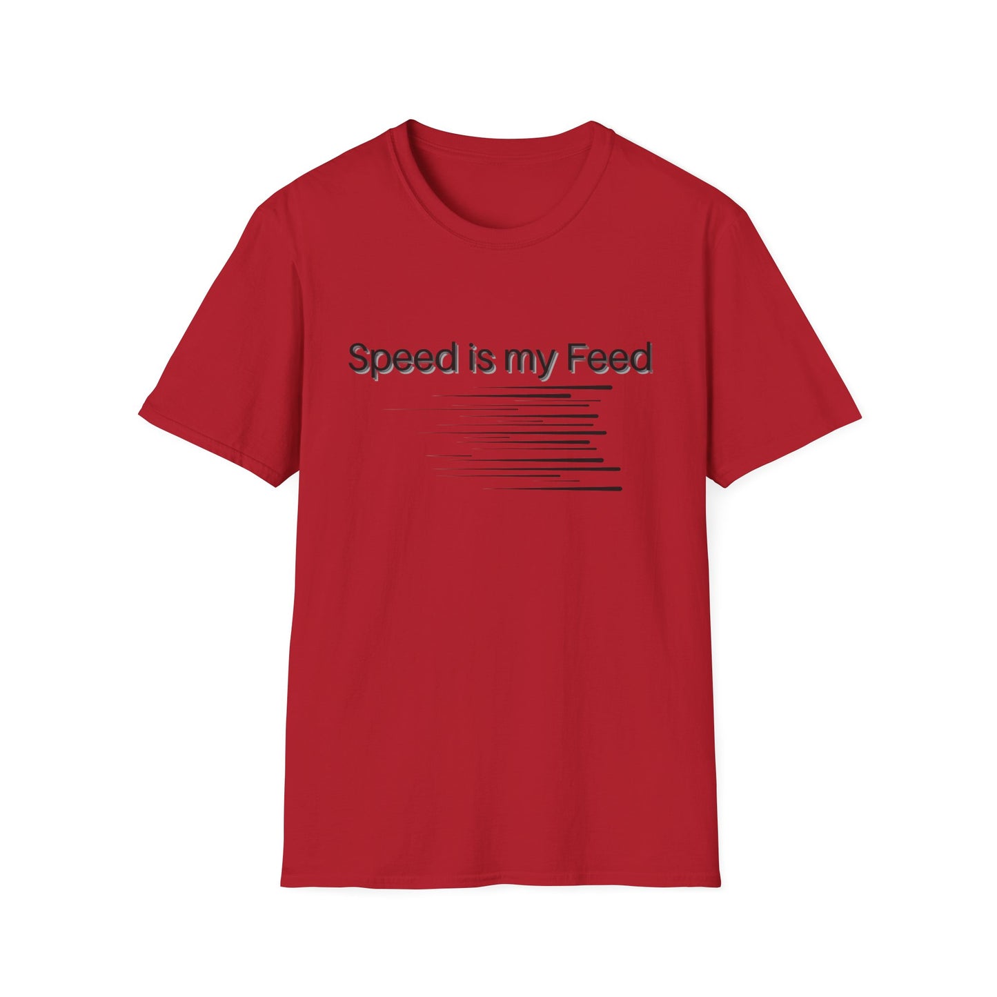 Speed is my Feed - Motion Marks T-shirt