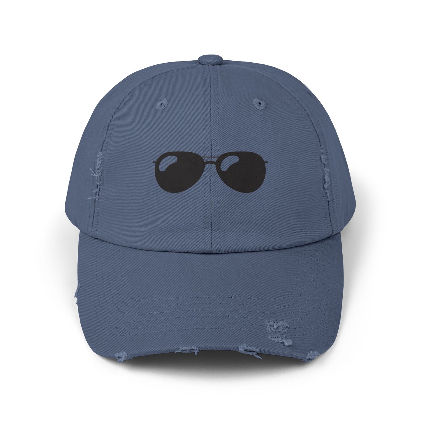 Sassy Shades - Distressed Embroidered Baseball Hat