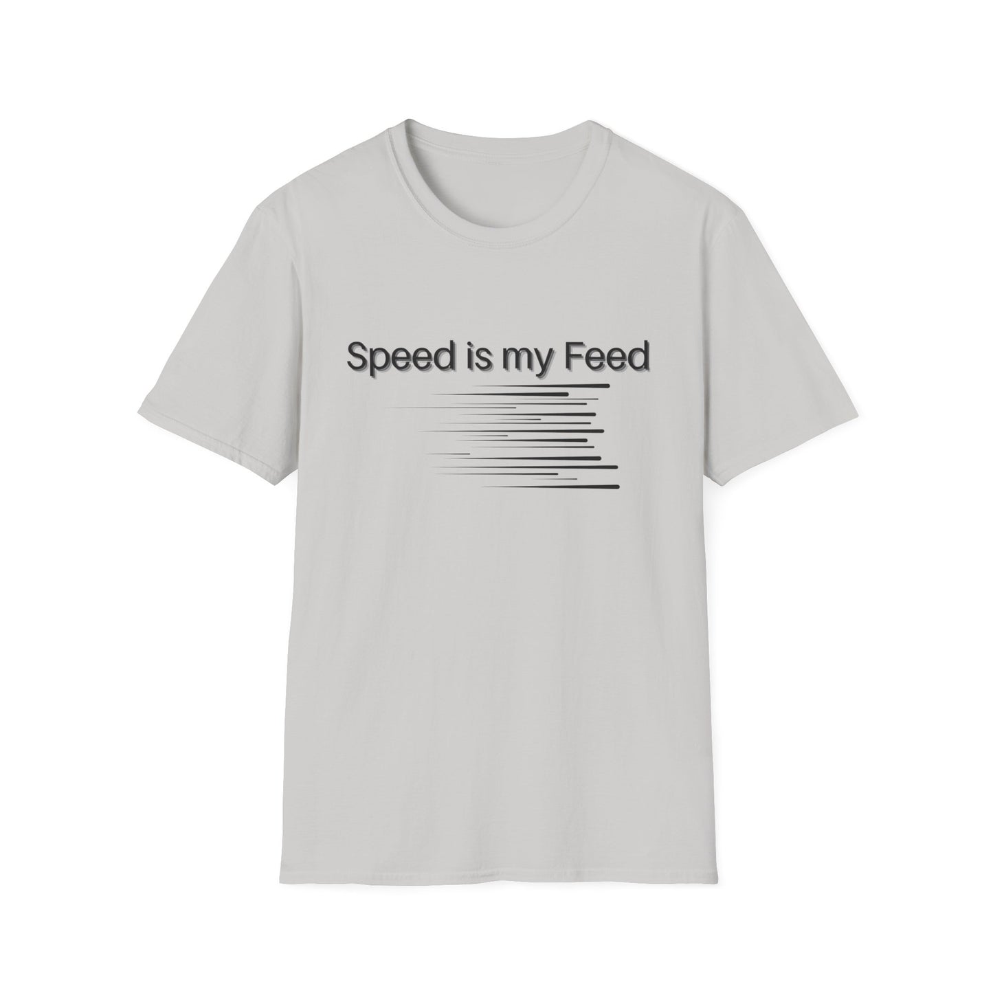 Speed is my Feed - Motion Marks T-shirt