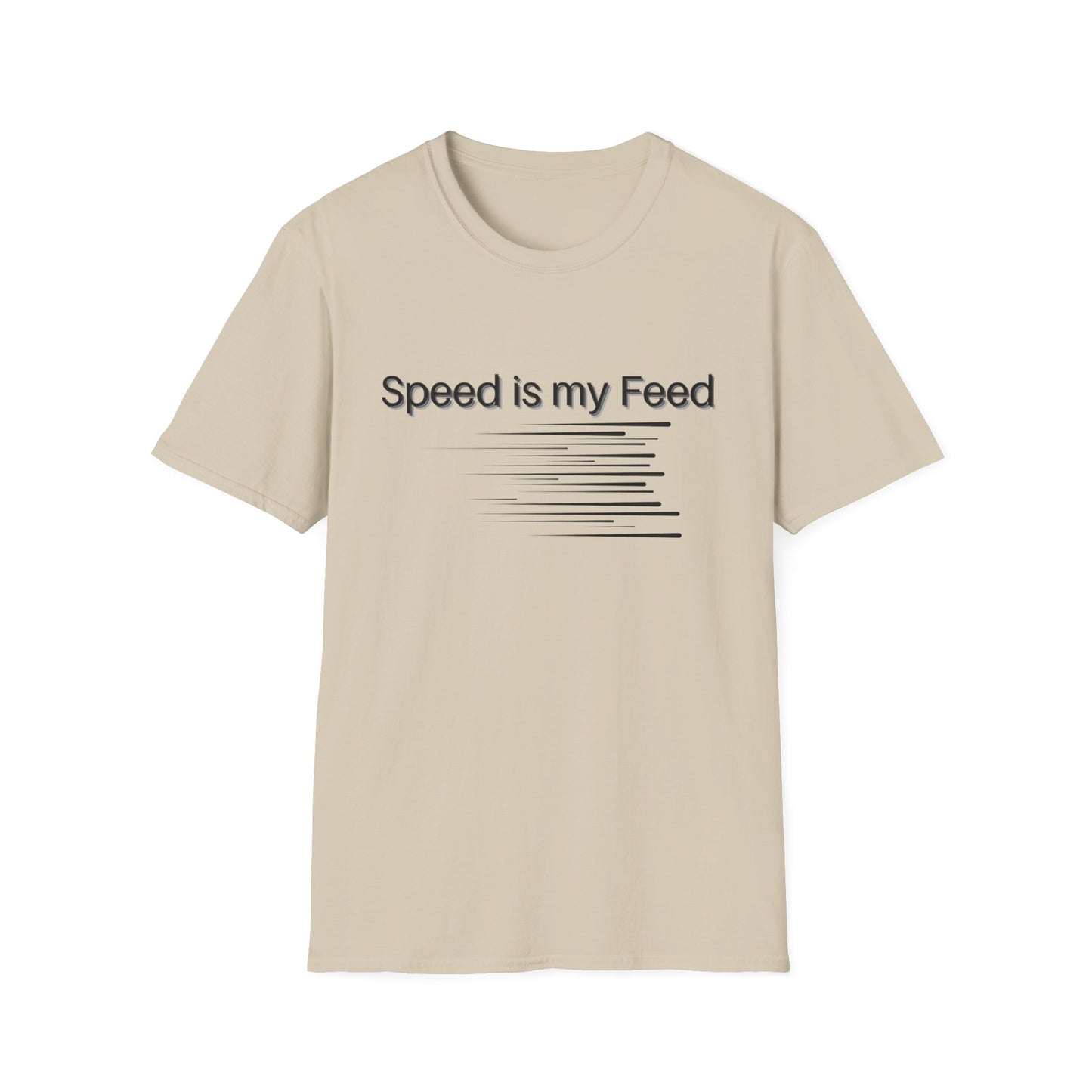Speed is my Feed - Motion Marks T-shirt